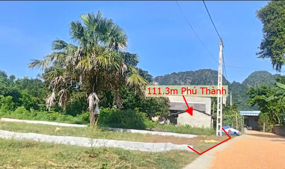 Hình ảnh Bán Lô Đất 111.3m Tại Phú Thành Lạc Thủy Bám Đường Bê Tông Ô Tô Vào Tận Đất Dân Cư Đông Đúc Thân Thiện Giá Đầu Tư