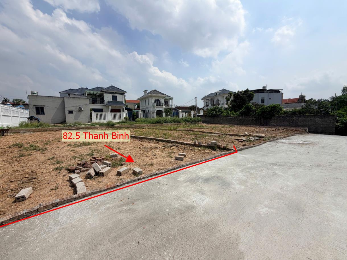 Hình ảnh Đất Phân Lô Thanh Bình Đường Thông Ô Tô Sát Trục Kinh Doanh Cách QL6A Đang Mở Rộng Vài Trăm Mét