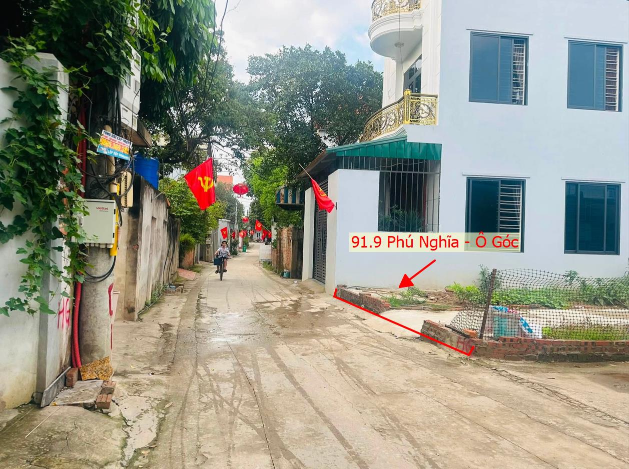 Hình ảnh Bán Lô Góc 2 Mặt Tiền 91.9m Tại Phú Nghĩa Chương Mỹ Ô Tô Đỗ Tận Đất Sát QL6A Đang Mở Rộng