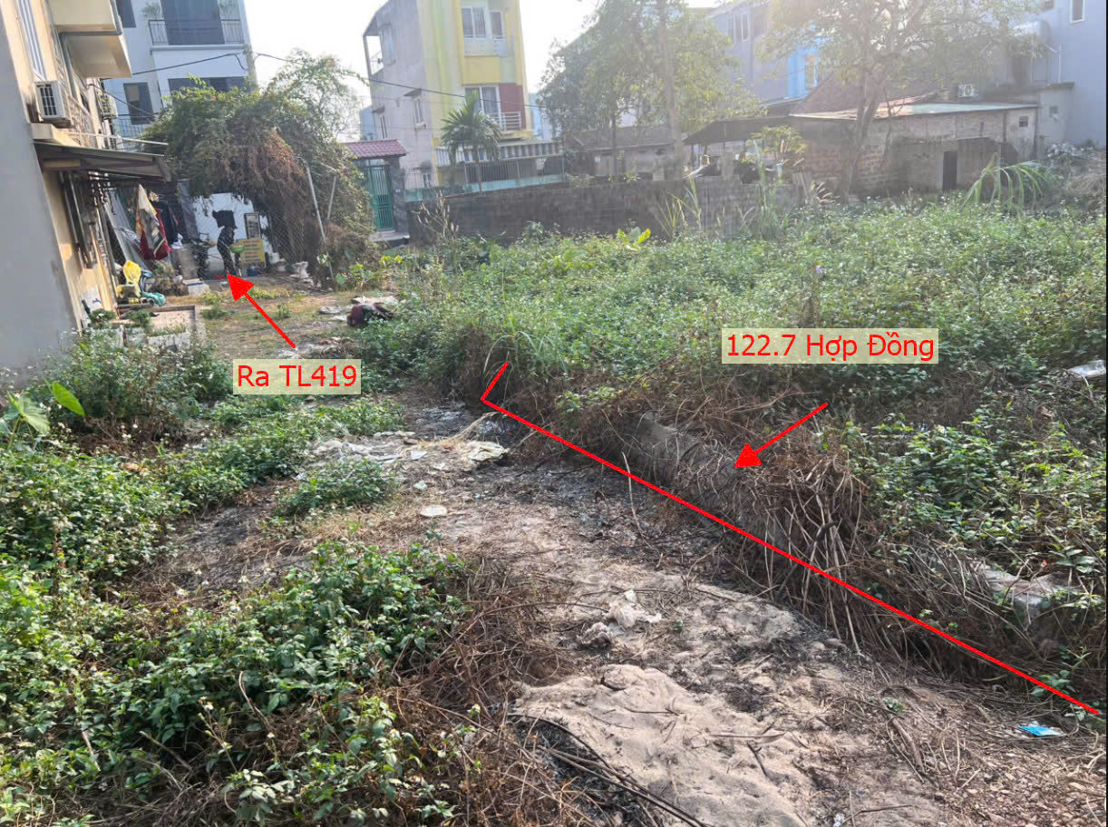 Hình ảnh Bán Đất Full Thổ Cư Thuộc Làn 2 Đường TL419 Ngay Trung Tâm Xã Hợp Đồng Chương Mỹ 