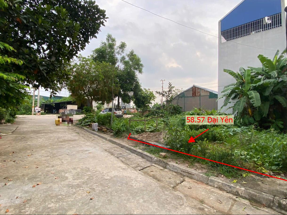 Hình ảnh Bán Thửa Đất 58.57m Tại Đại Yên Chương Mỹ Ô Tô Đỗ Tận Đất Gần TL419 - Đất Đấu Giá Đại Yên 