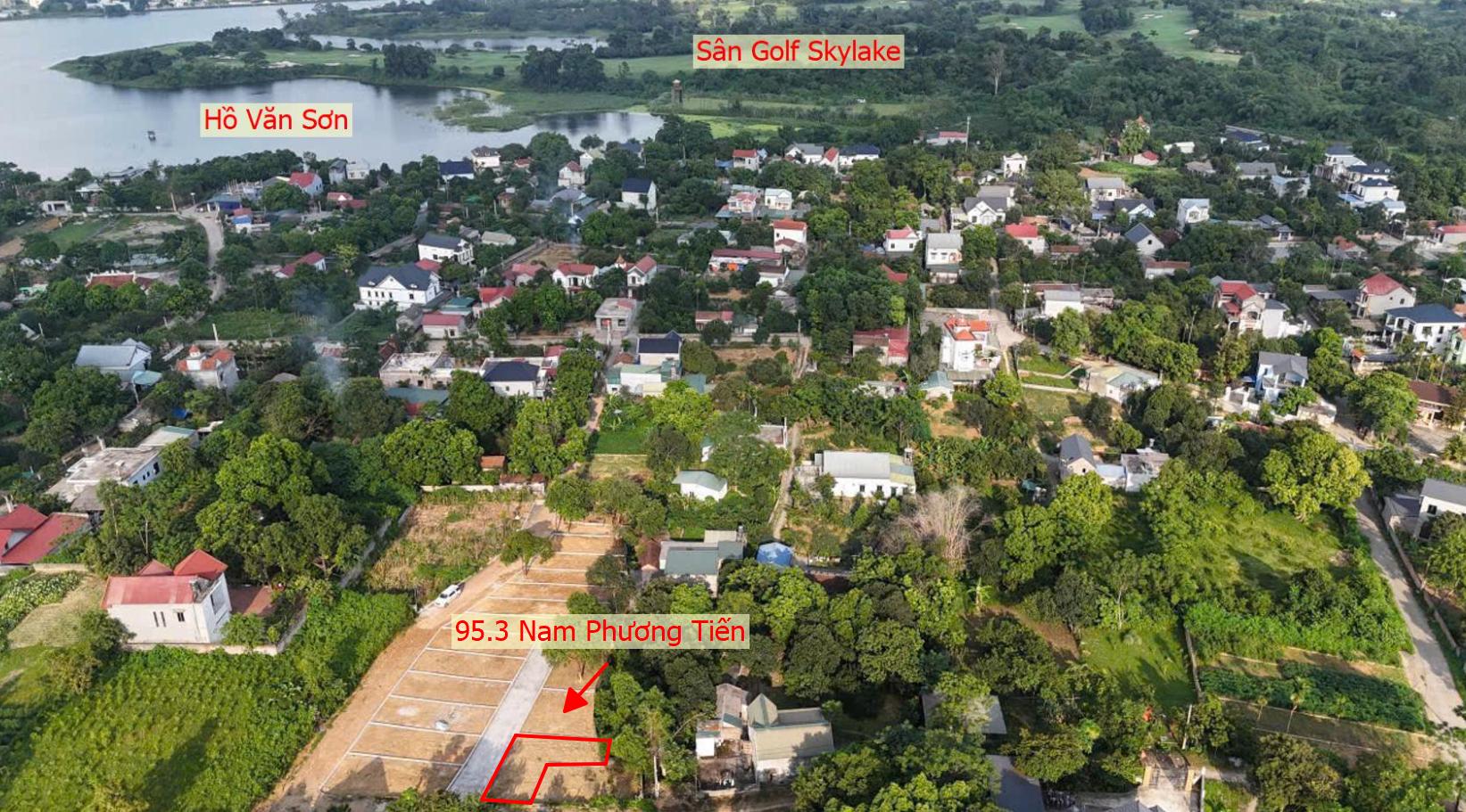 Hình ảnh Bán Đất Phân Lô Thôn Đông Nam Ô Tô Đỗ Tận Đất Ngay Sát Hồ Văn Sơn Khu Nghỉ Dưỡng Skylake