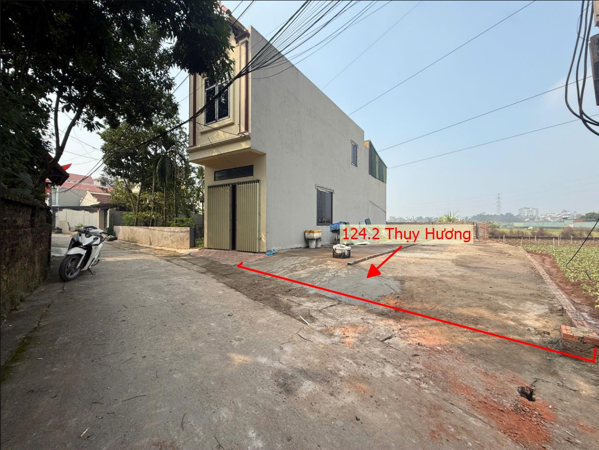Hình ảnh Bán Đất Full Thổ Cư 124.2m Tại Thụy Hương Ô Tô Đỗ Tận Đất Sát Trục Chính Kinh Doanh 