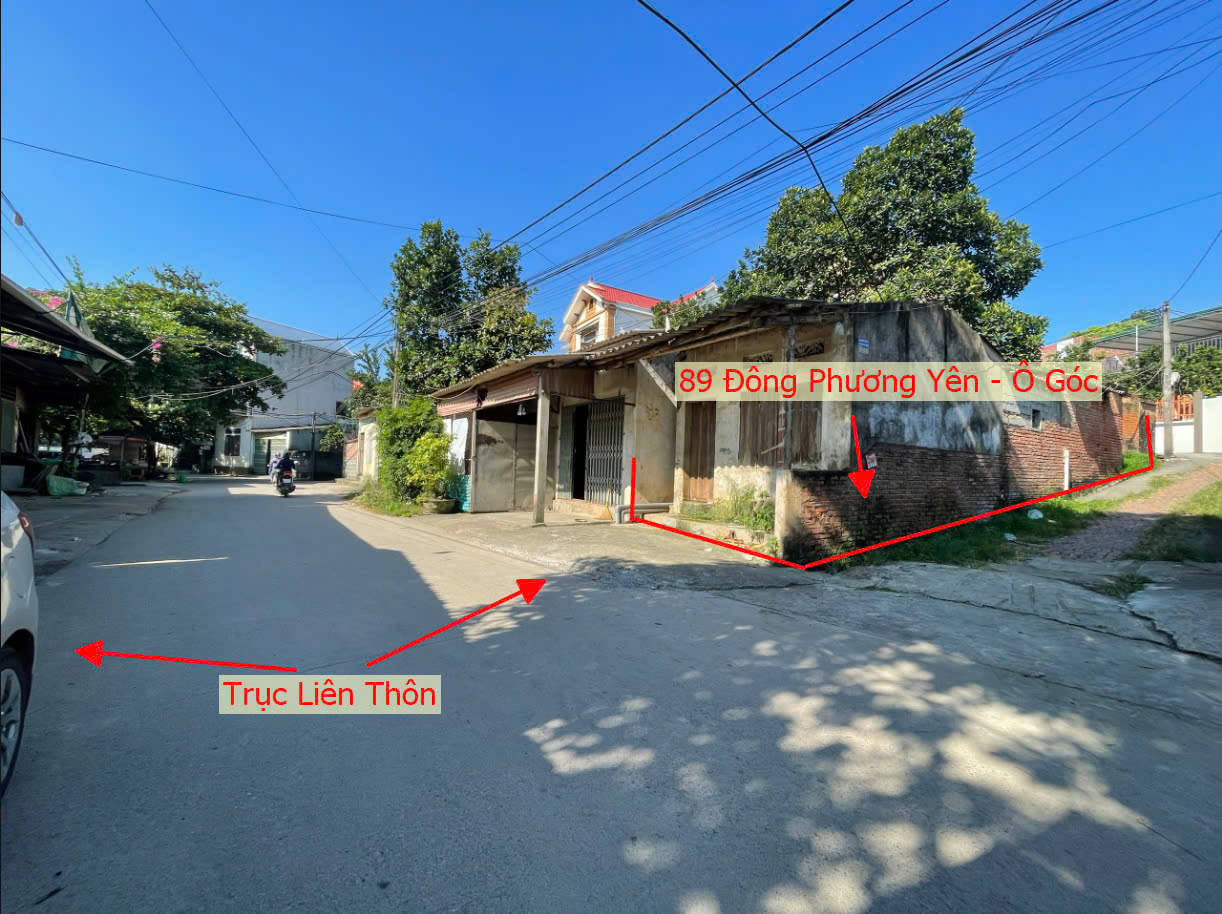 Hình ảnh Bán Lô Góc 2 Mặt Tiền Sẵn Nhà Cấp 4 Mặt Đường Kinh Doanh Tại Đông Phương Yên 