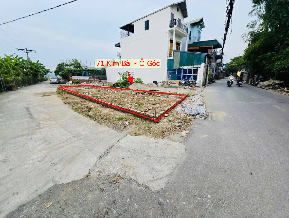Hình ảnh Bán Lô Góc 2 Mặt Tiền Trục Chính Kinh Doanh Tại Thị Trấn Kim Bài Gần QL21B