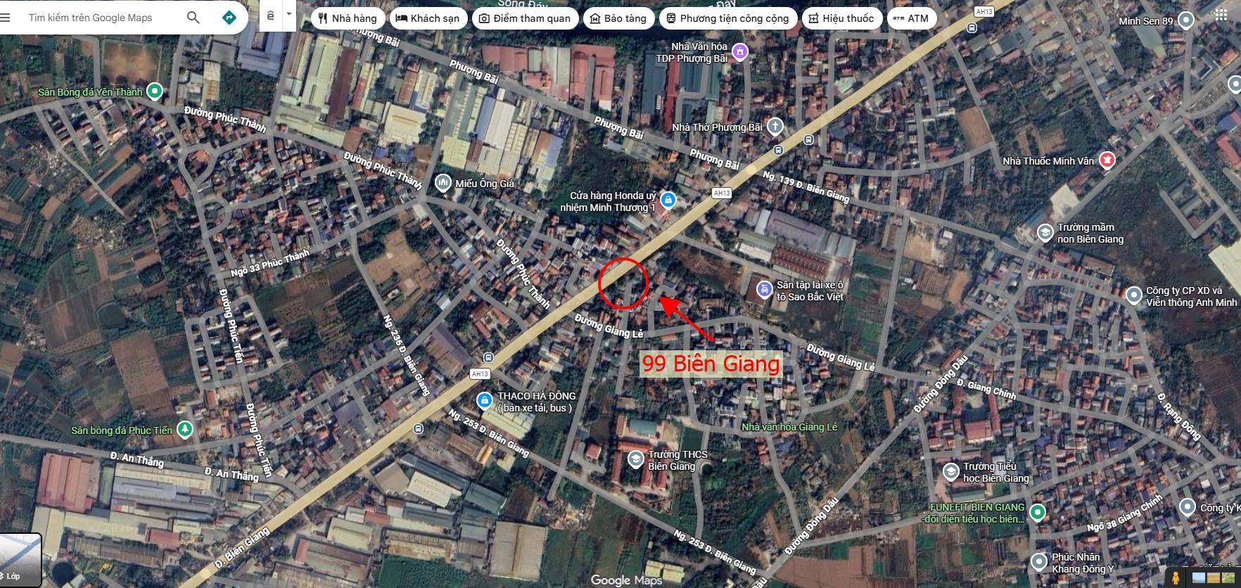 Hình ảnh Bất Động Sản Chương Mỹ Bán Đất Khu Vực Biên Giang Ngay Sát Mặt Đường QL6A Đang Mở Rộng Gần Trường Học Các Cấp
