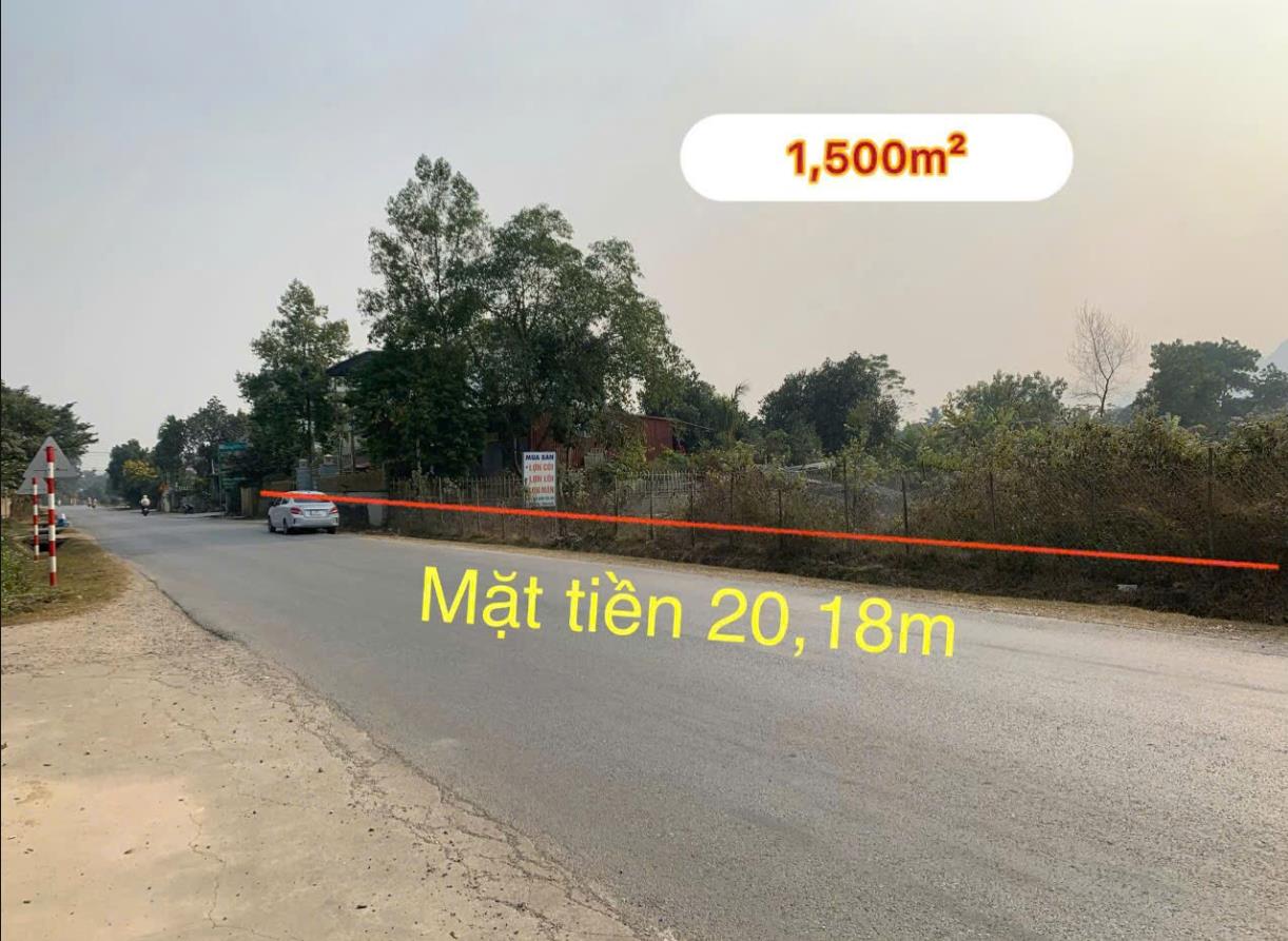 Hình ảnh Bán Lô Đất 1448.3m Tại Phú Thành Lạc Thủy Bám Ql21a Ô Tô Tránh Nhau Phù Hợp Làm Nhà Xưởng Sổ Đỏ Pháp Lý Rõ Ràng Giá Đầu Tư