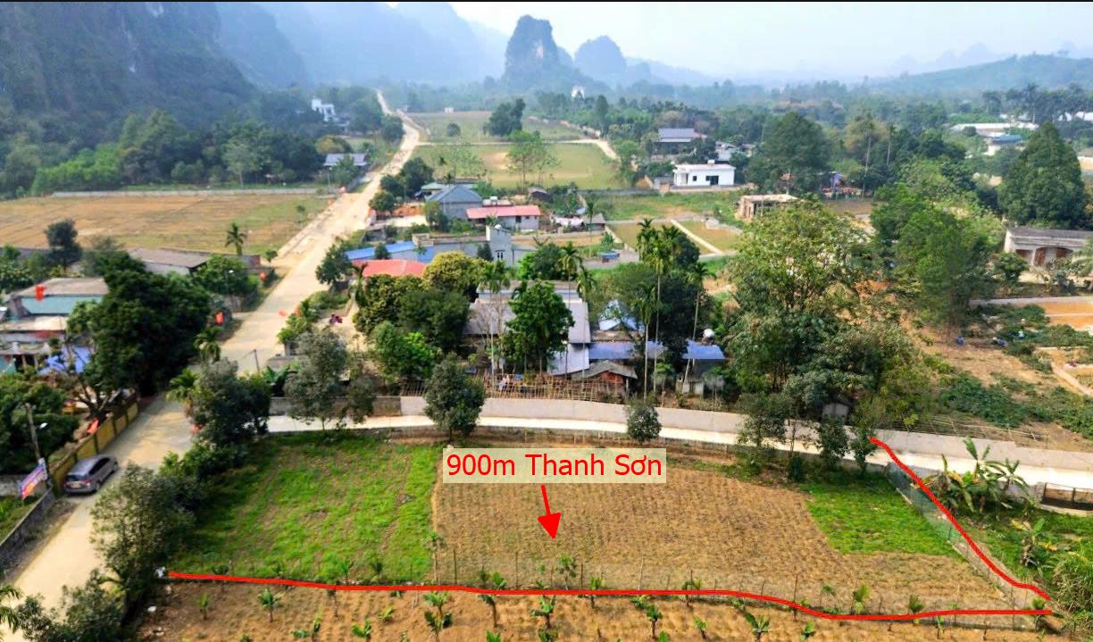 Hình ảnh Bán Lô Đất 900m Tại Thanh Sơn Lương Sơn Bám Đường Bê Tông Ô Tô Vào Tận Đất Dân Cư  đông Đúc Giá Đầu Tư