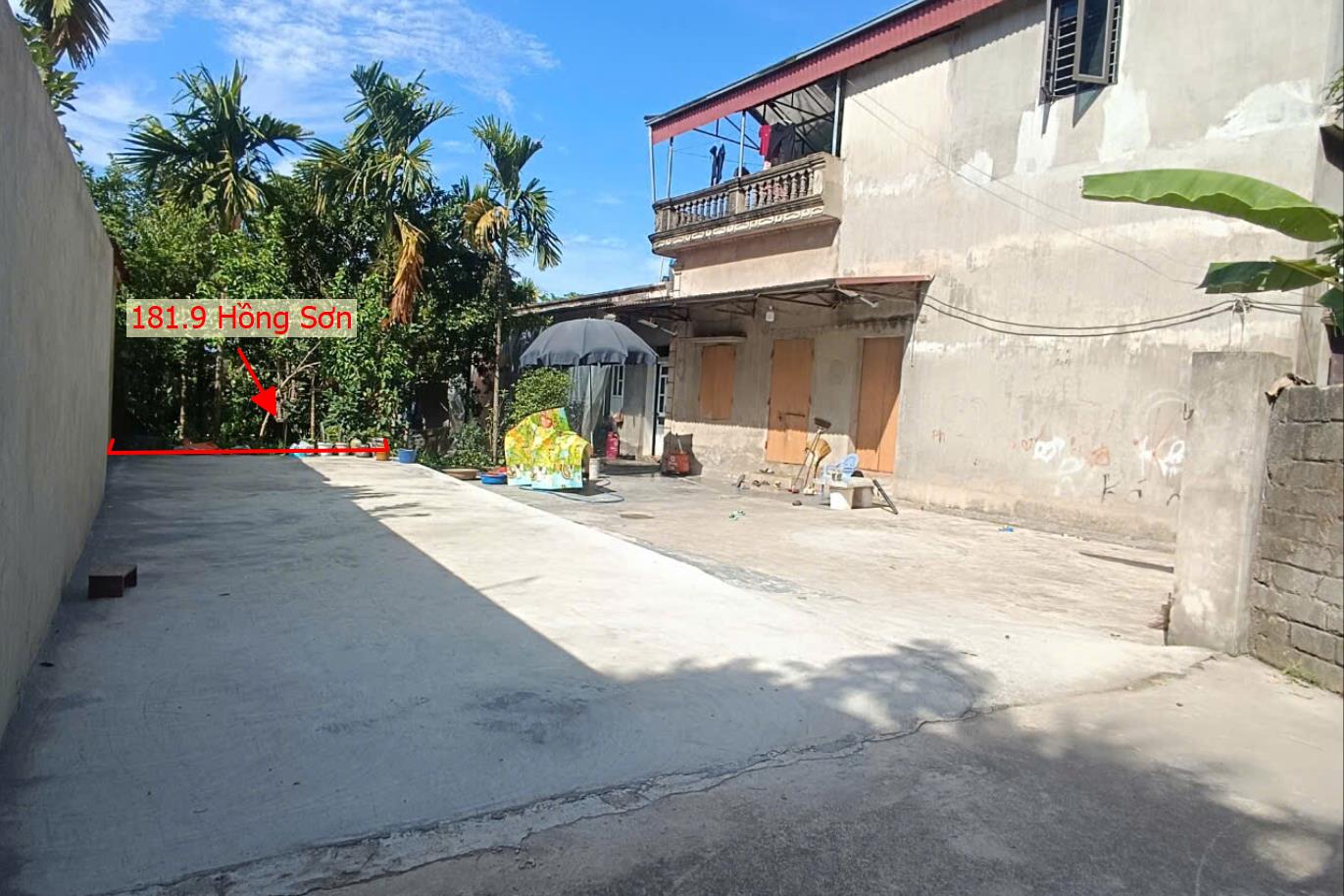 Hình ảnh Bán Thửa Đất 181.9m Tại Hồng Sơn Sát Mặt Đường Kinh Doanh Gần Trường Học Các Cấp Giá Chỉ 1x/m