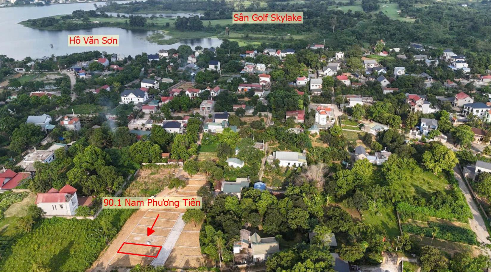 Hình ảnh Bán Đất Phân Lô Thôn Đông Nam Ô Tô Đỗ Tận Đất Ngay Sát Hồ Văn Sơn Khu Nghỉ Dưỡng Skylake