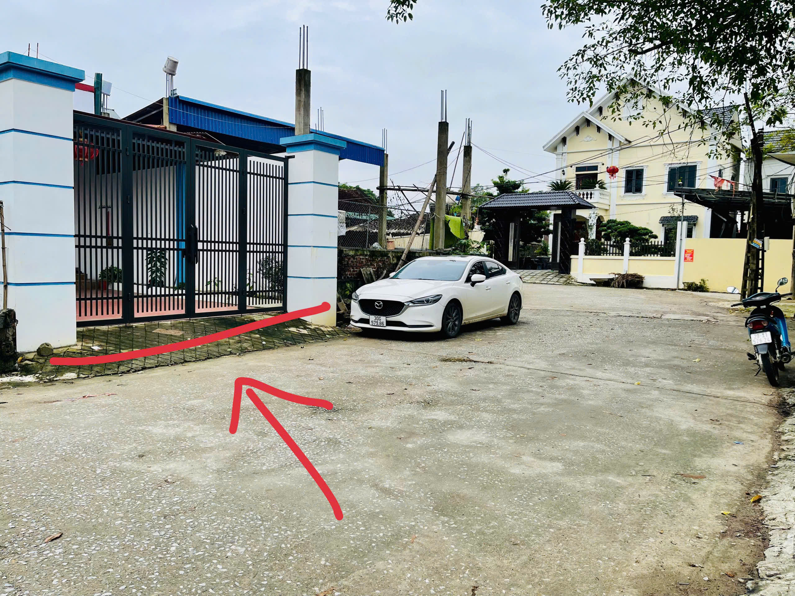 Hình ảnh Bán Đất Tặng Nhà Cấp 4 173.4m Tại Nam Phương Tiến Ô Tô Đỗ Tận Cửa Gần Trục Kinh Doanh Liên Xã 