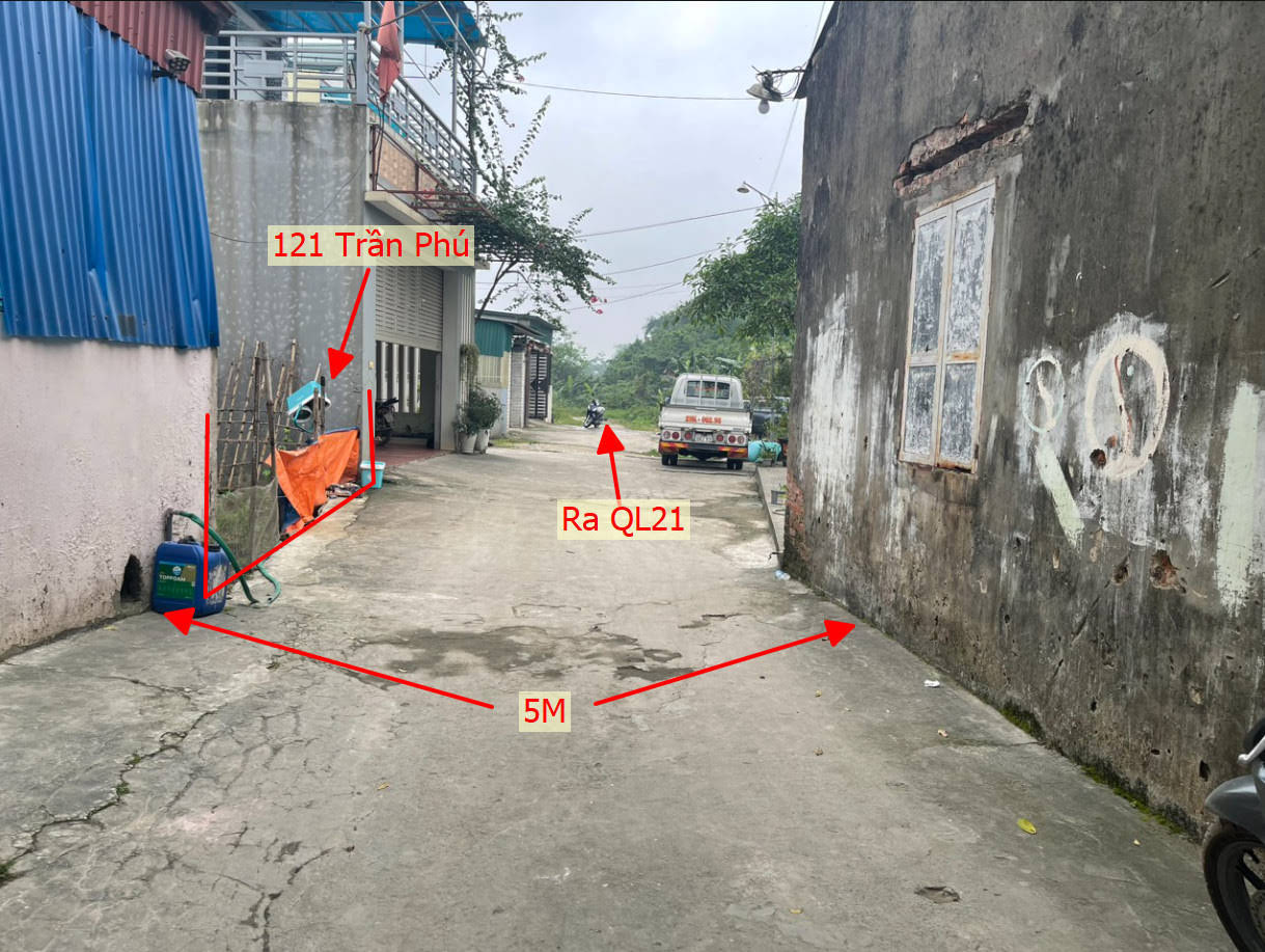 Hình ảnh Bán Đất Full Thổ Cư Ô Tô Vào Tận Đất Nằm Sát QL21A Tại Trần Phú Giá Nhỉnh Tỷ 