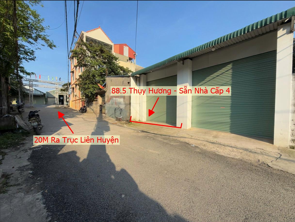 Hình ảnh Bán Đất Thụy Hương Gần Mặt Đường Đê Đáy | Giáp Thị Trấn Chúc Sơn