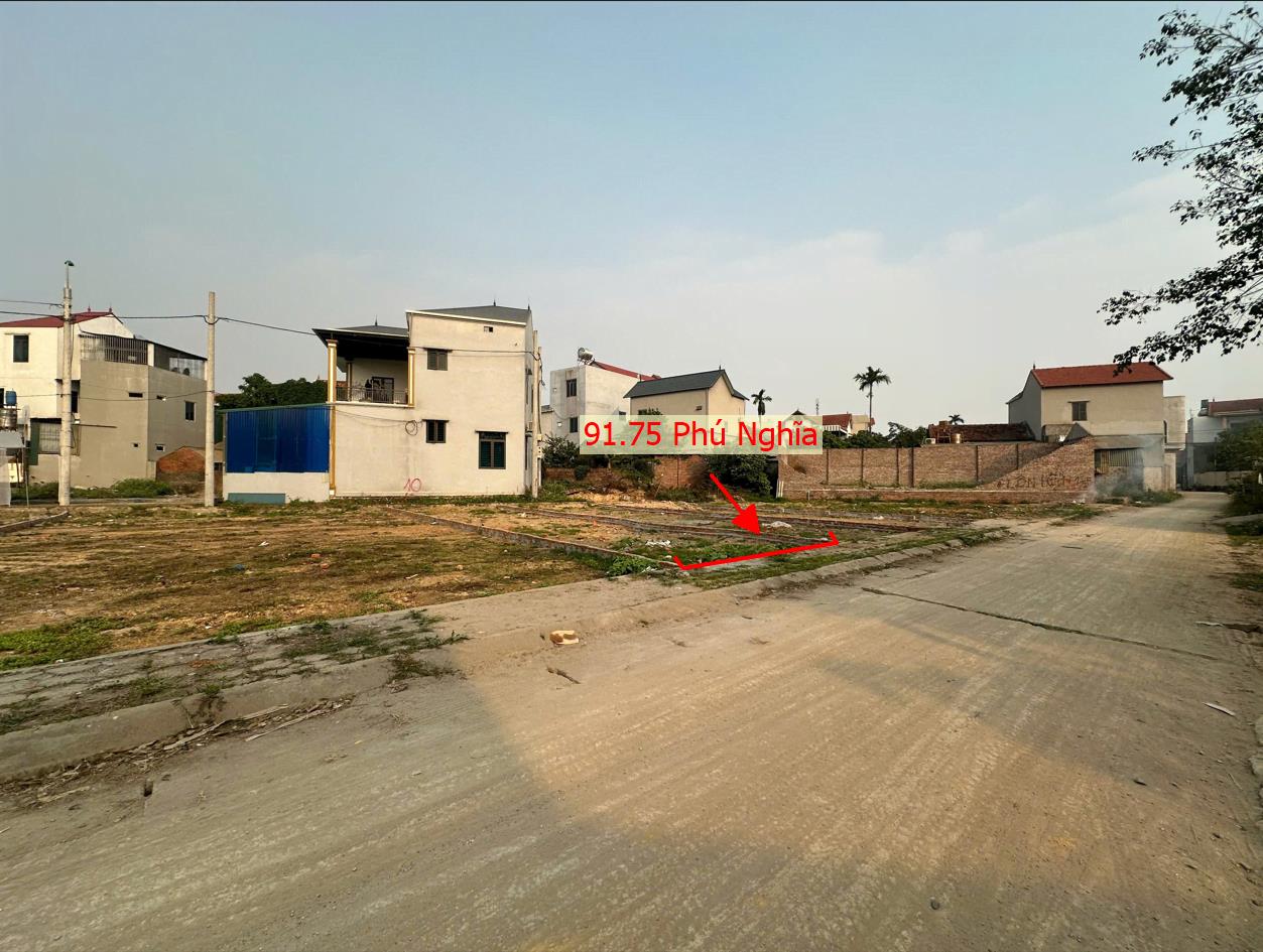 Hình ảnh Đất Đấu Giá Khu Rộc Lác Phú Nghĩa Sát Trục Kinh Doanh Gần QL6A Đang Mở Rộng