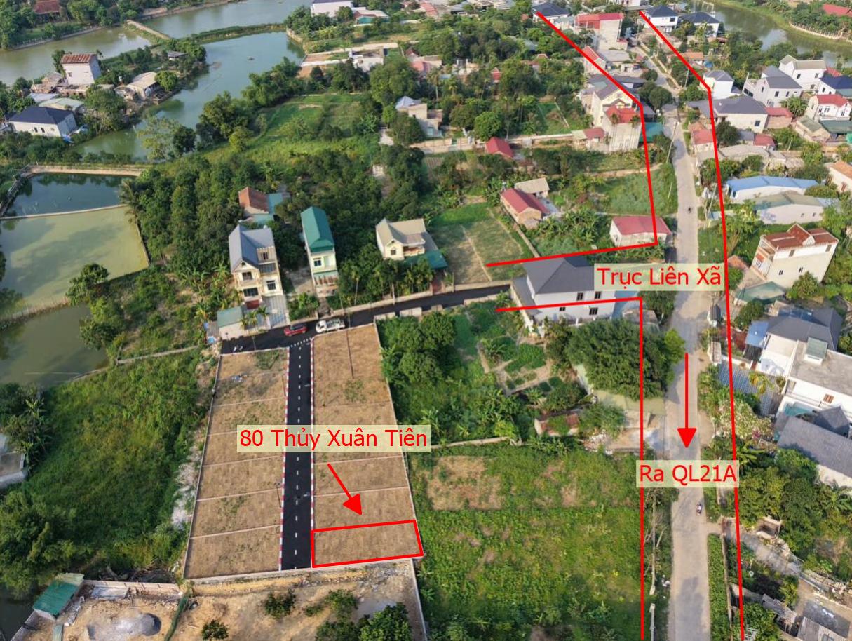 Hình ảnh Bất Động Sản Xuân Mai Bán Đất Phân Lô Thủy Xuân Tiên Ô Tô Vào Tận Đất Sát Trục Chính Kinh Doanh Liên Xã 
