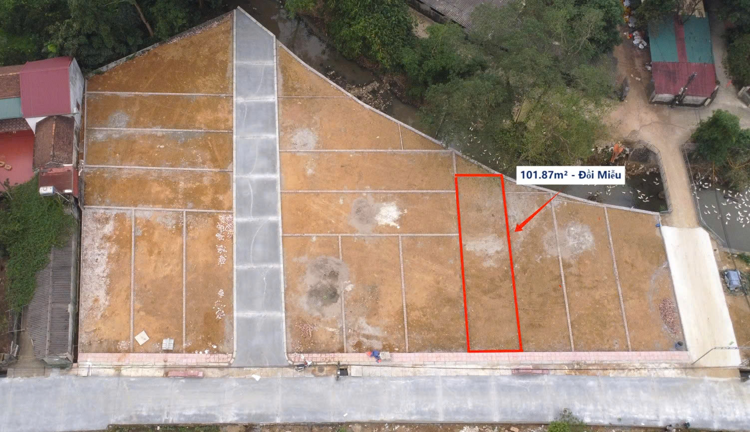 Hình ảnh Đất Phân Lô Nam Phương Tiến Ô Tô Đỗ Tận Đất Sát Trục Chính Kinh Doanh Ngay Gần Hồ Miễu Thoáng Mát