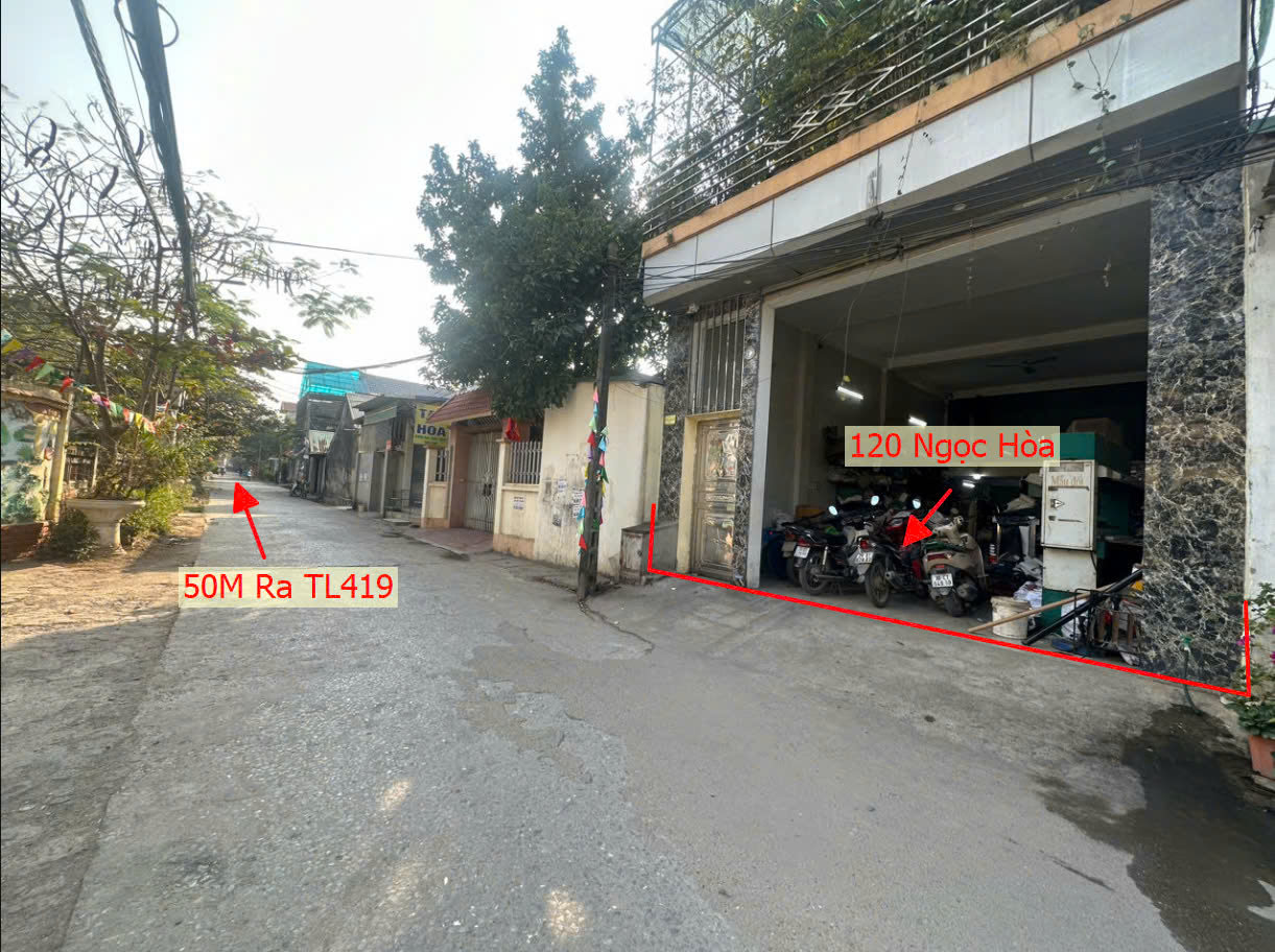 Hình ảnh Bán Nhà Ngay Trung Tâm Xã Ngọc Hòa Gần TL419 & QL6A Giáp Thị Trấn Chúc Sơn Giá Chỉ Vài Tỷ