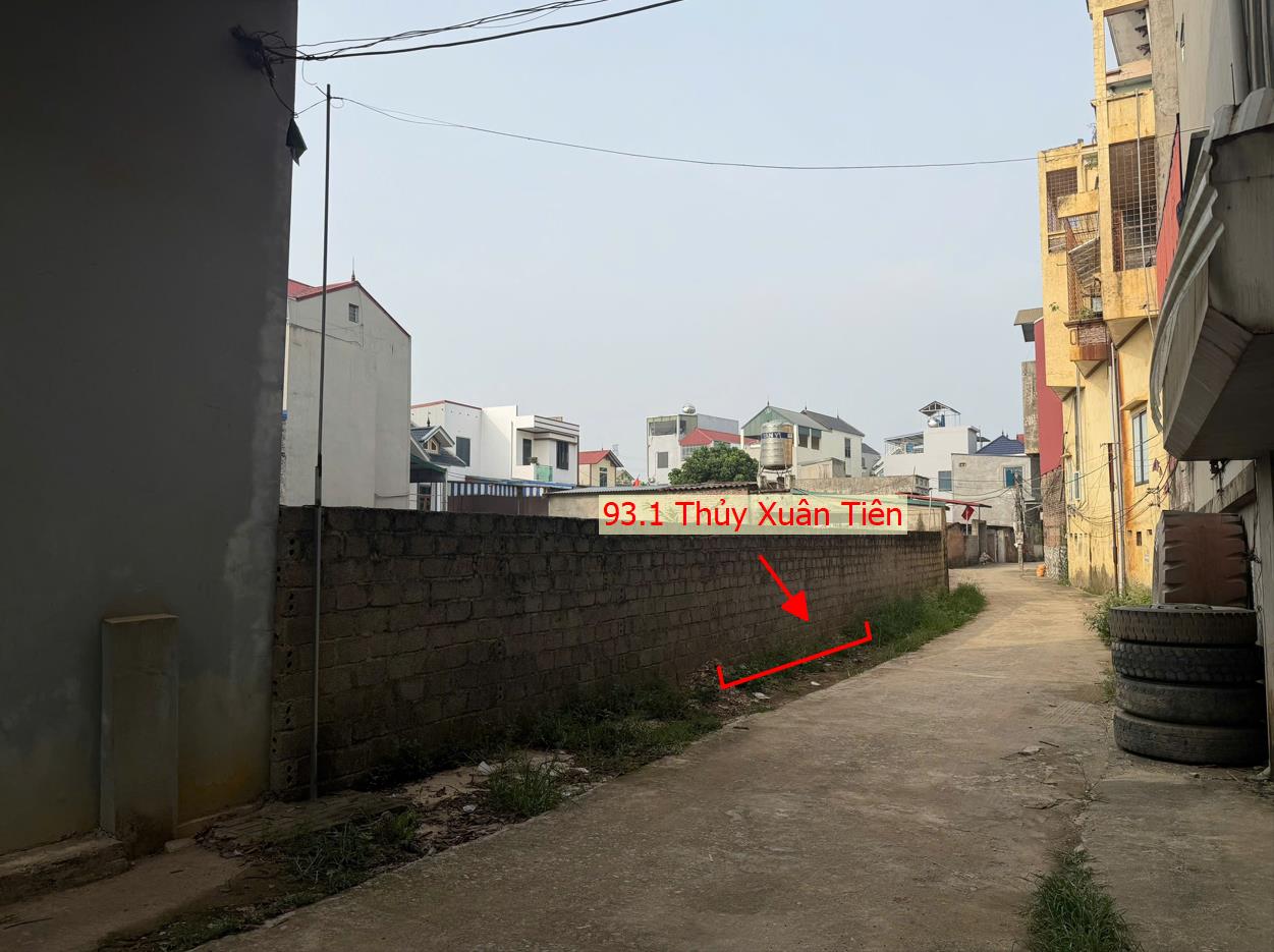 Hình ảnh Bất Động Sản Xuân Mai Bán Đất Phân Lô Khu Vực Thủy Xuân Tiên Đường Thông Ô Tô Cách QL6A Đang Mở Rộng Chỉ Vài Bước Chân