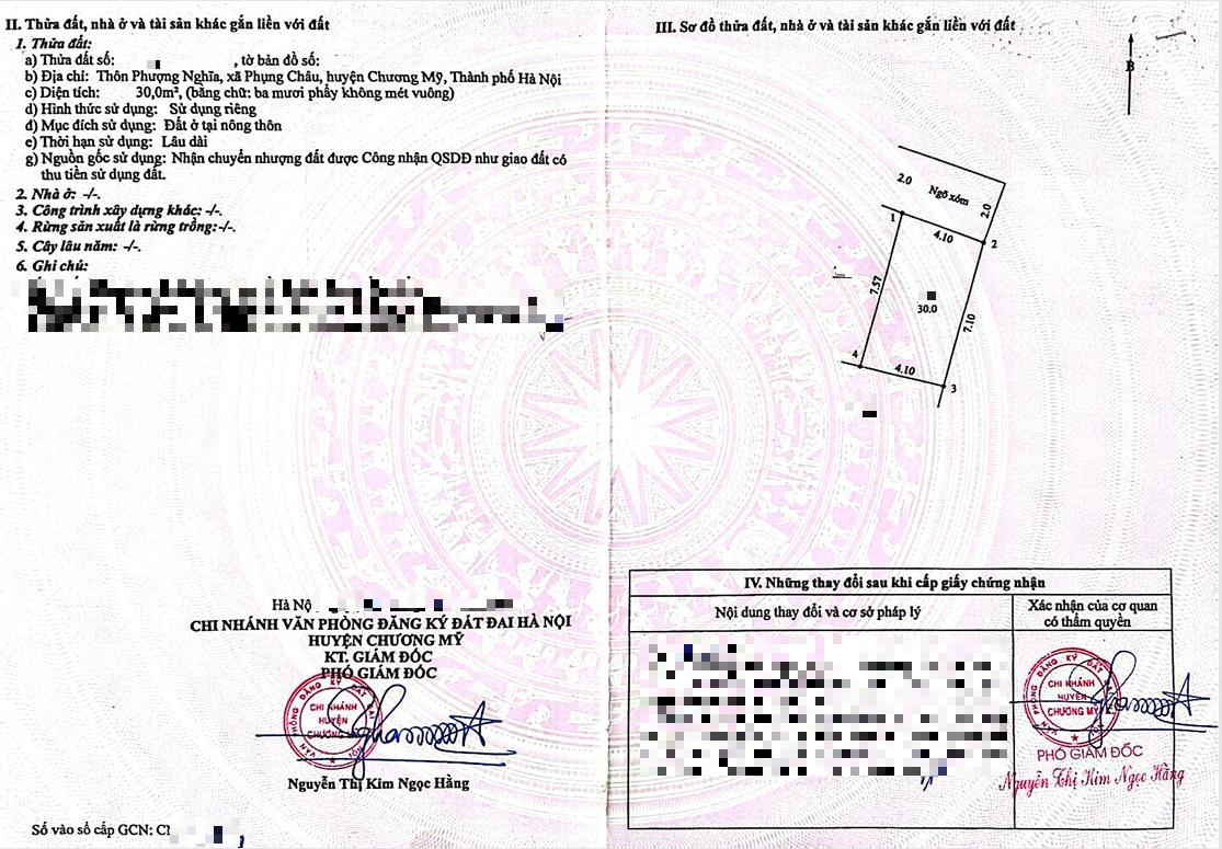 Hình ảnh Bán Thửa Đất 30m Tại Phụng Châu Gần Trục Chính Kinh Doanh Liên Xã Giá Chỉ Vài Tỷ