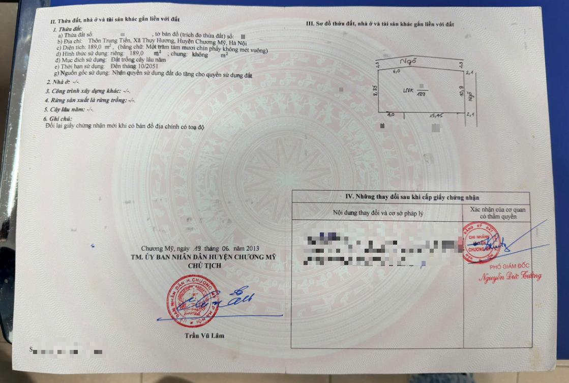 Hình ảnh Bán Lô Góc 2 Mặt Thoáng 189m Tại Thụy Hương Ô Tô Vào Tận Đất Gần Trục Chính Kinh Doanh Liên Xã 