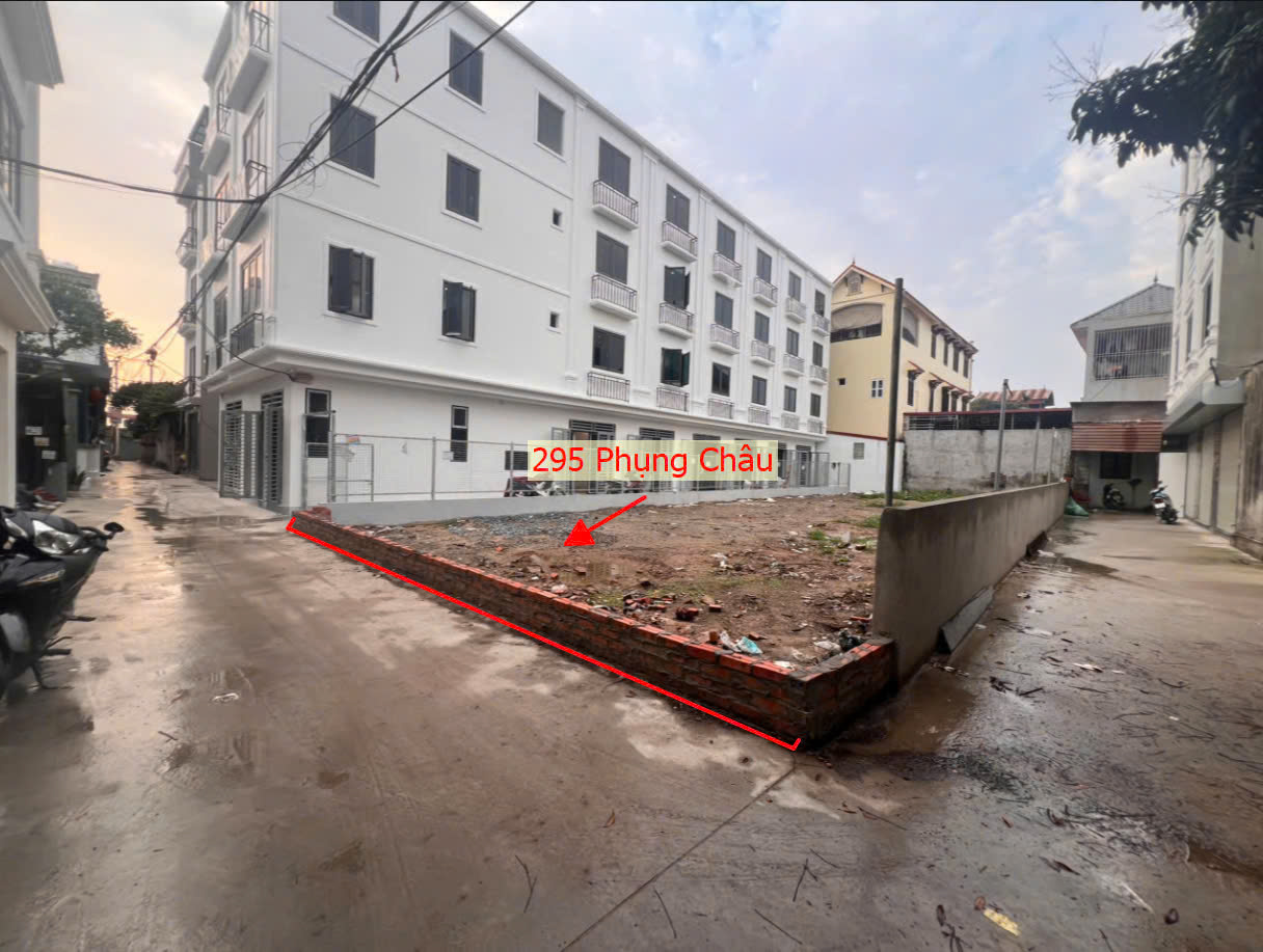 Hình ảnh Bán Lô Góc 3 Mặt Thoáng 295m Tại Phụng Châu Chương Mỹ Ngay Sát Trục Kinh Doanh Liên Huyện 