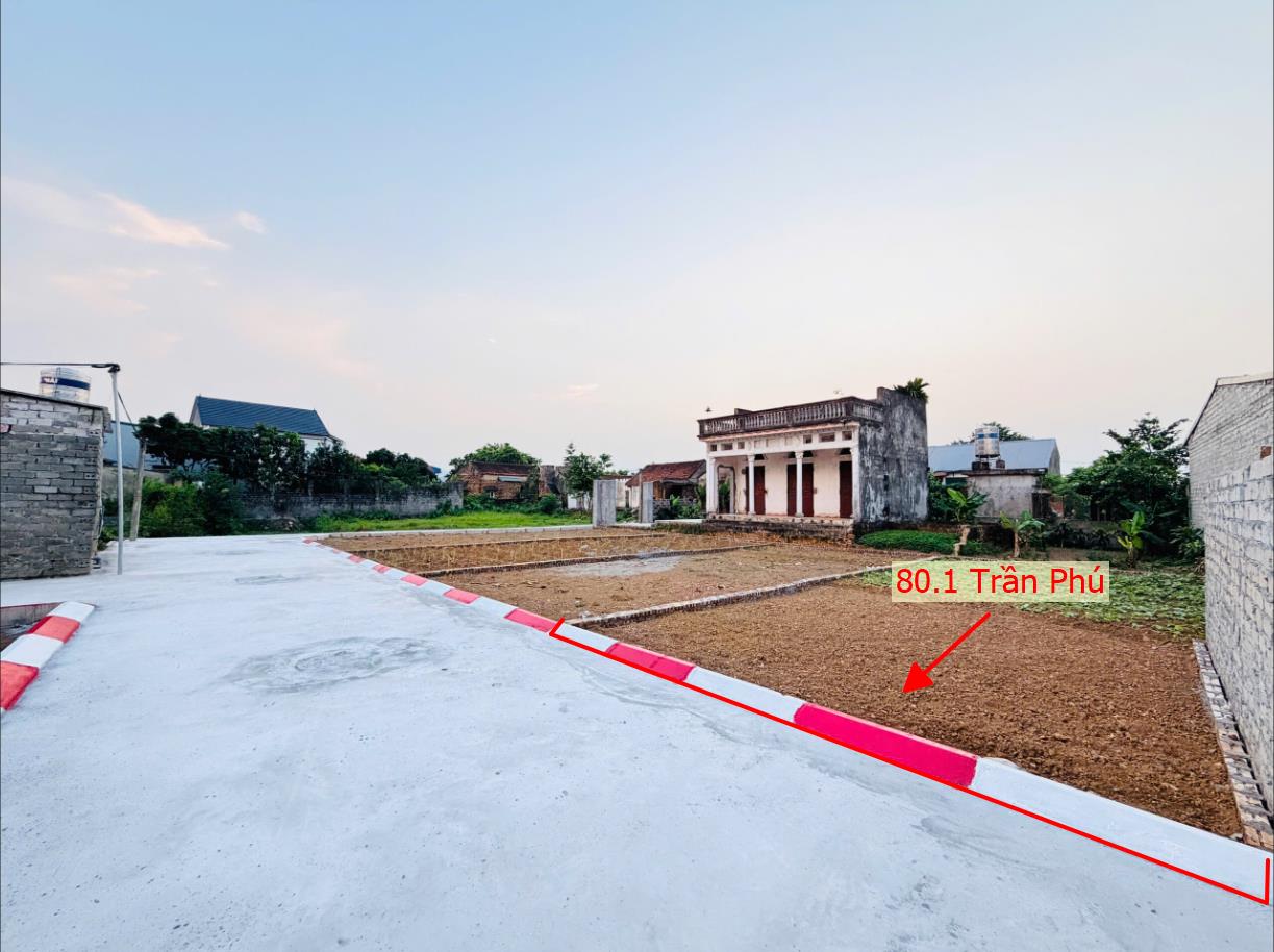 Hình ảnh Bất Động Sản Trần Phú Bán Đất Phân Lô Khu Vực Trần Phú Ô Tô Đỗ Tận Đất Sát Trục Chính Liên Xã Gần Khu Huấn Luyện Miếu Môn