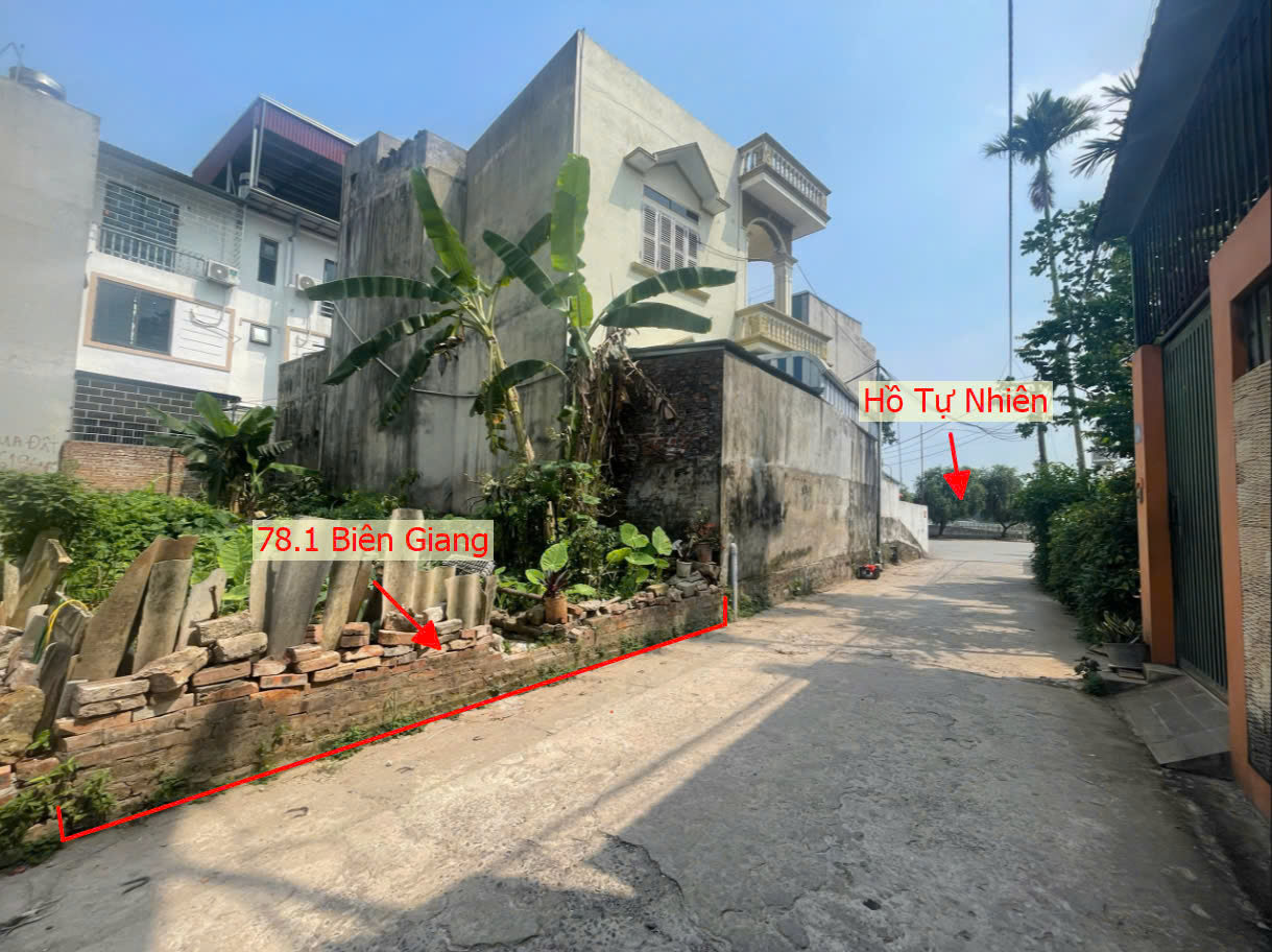 Hình ảnh Bán Thửa Đất 78.1m Tại Biên Giang Hà Đông Sát Trục Kinh Doanh Gần Hồ Tự Nhiên Thoáng Mát 