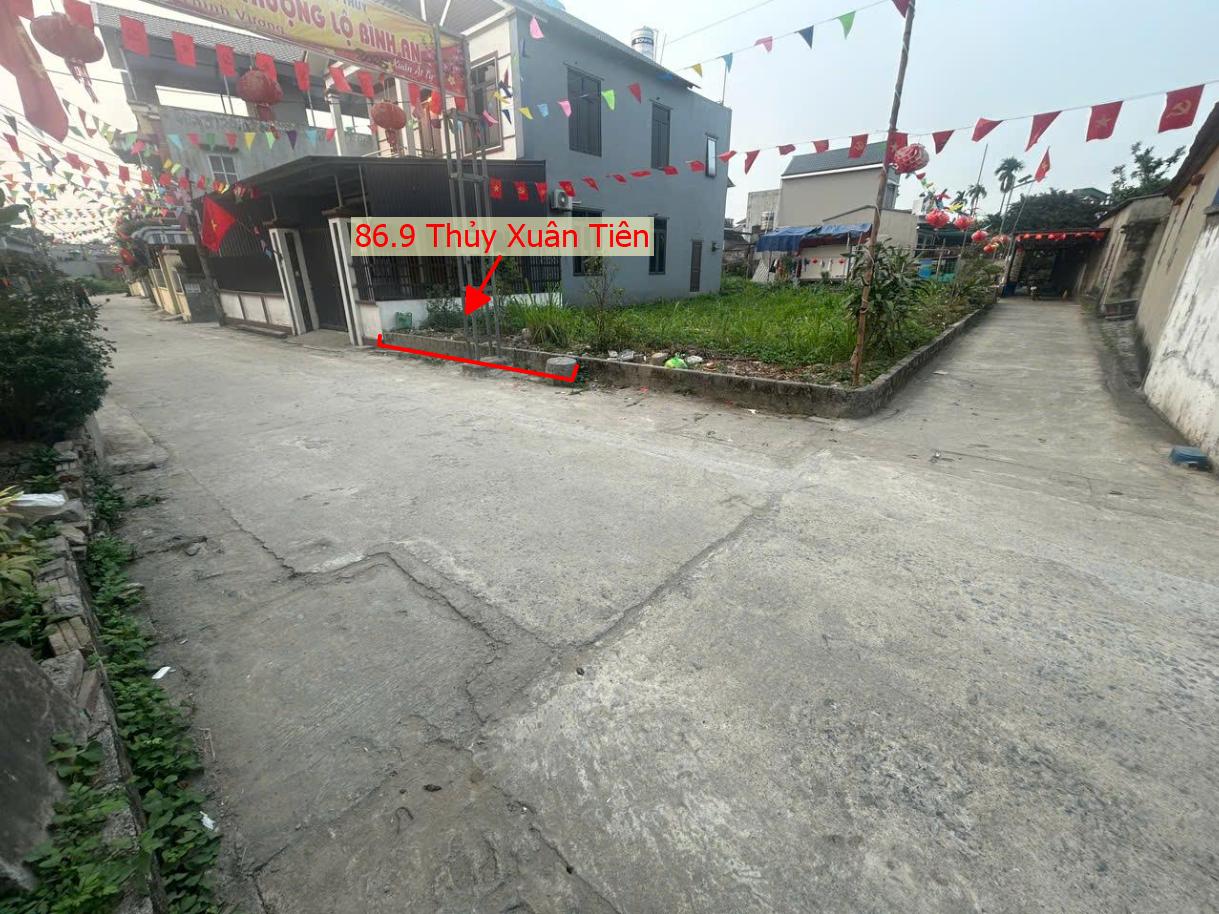 Hình ảnh Bán Thửa Đất Phân Lô 86.9m Tại Thủy Xuân Tiên Đường Thông Ô Tô Sát Trục Kinh Doanh Liên Xã
