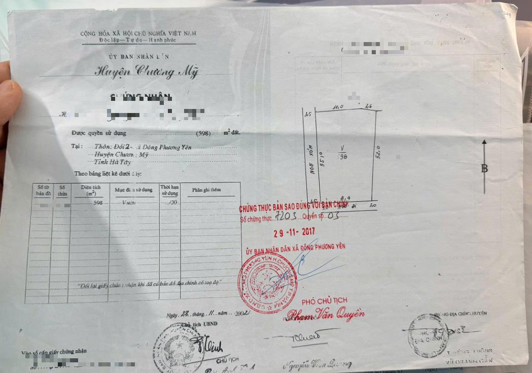 Hình ảnh Bán Lô Góc 2 Mặt Tiền 598m Tại Đông Phương Yên Ô Tô Đỗ Tận Đất Sát Trục Kinh Doanh Gần QL6A Đang Mở Rộng