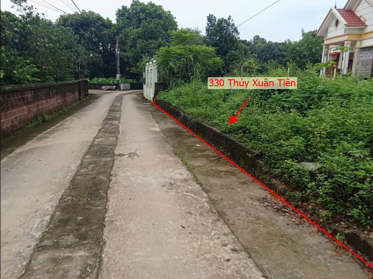 Hình ảnh Bán Thửa Đất 330m Tại Thủy Xuân Tiên Ô Tô Đỗ Tận Đất Sát Trục Kinh Doanh Ngay Gần QL21A 