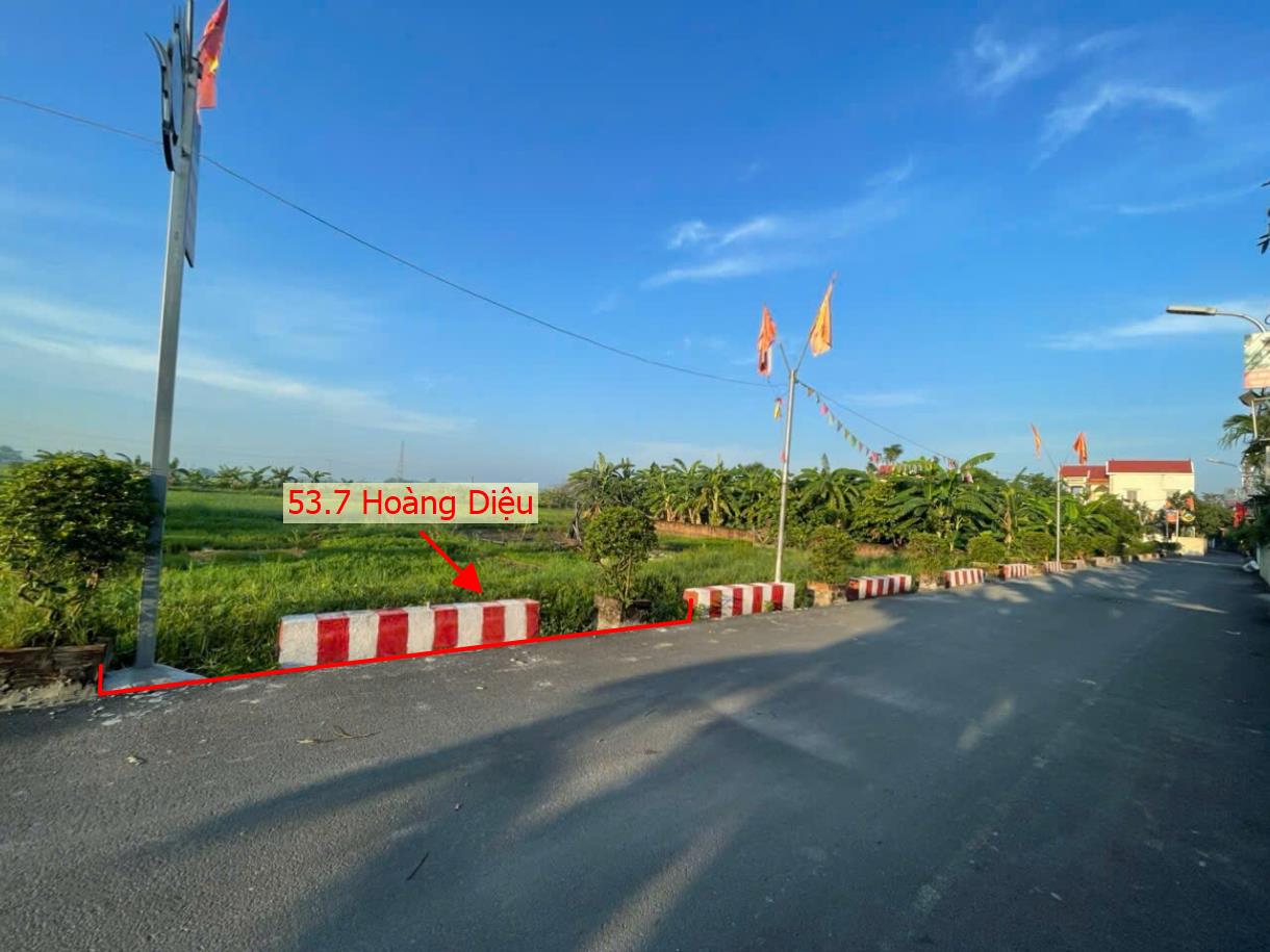 Hình ảnh Bán Đất Đấu Giá Xã Hoàng Diệu Gần Trục Đường Liên Huyên Huyện Đê Đáy & Đường Liên Xã Máng 7