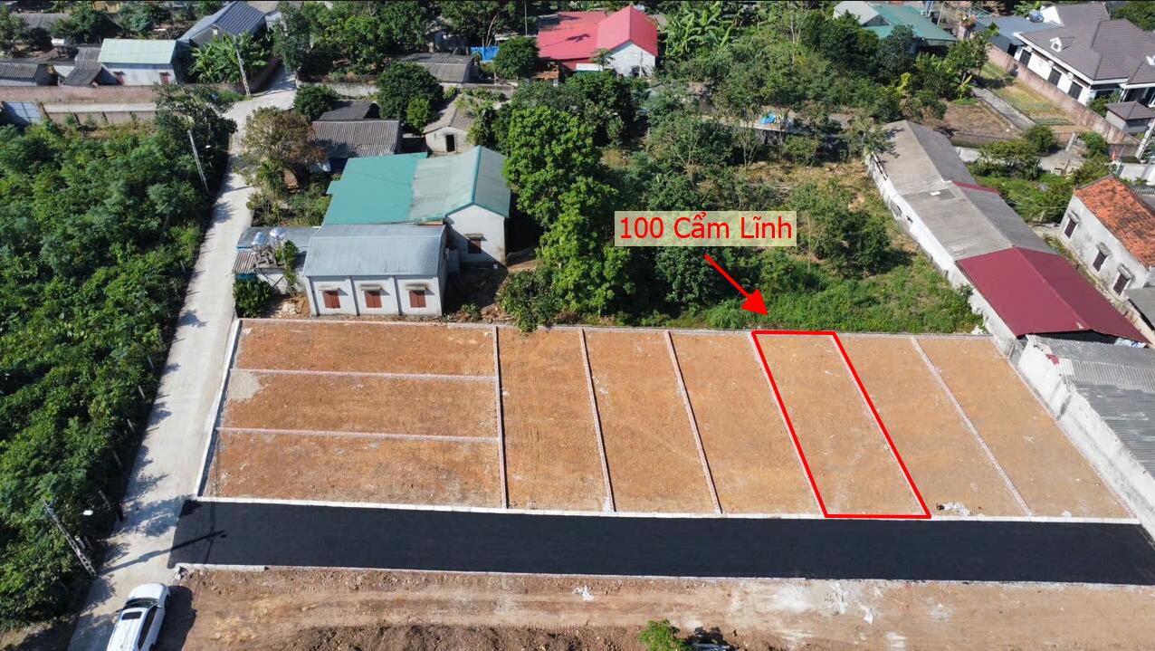 Hình ảnh Bán Đất Phân Lô Cẩm Lĩnh Đường Thông Ô Tô Sát Mặt Đường Kinh Doanh Liên Xã Giá Chỉ Vài Trăm Triệu