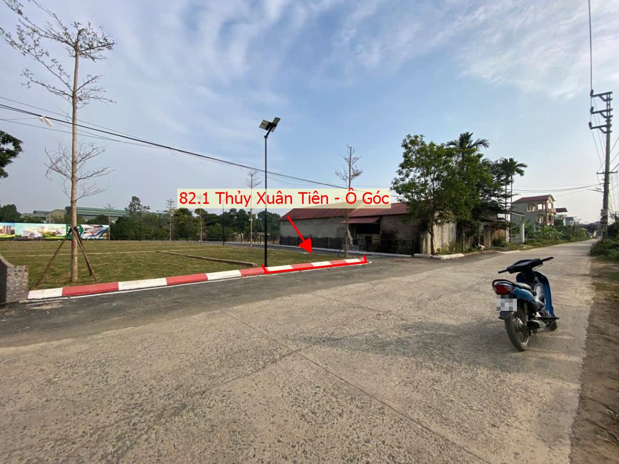 Hình ảnh Bán Lô Góc 2 Mặt Thoáng 82.1m Tại Thủy Xuân Tiên Bám Mặt Đường Kinh Doanh Giá Chỉ Vài Tỷ