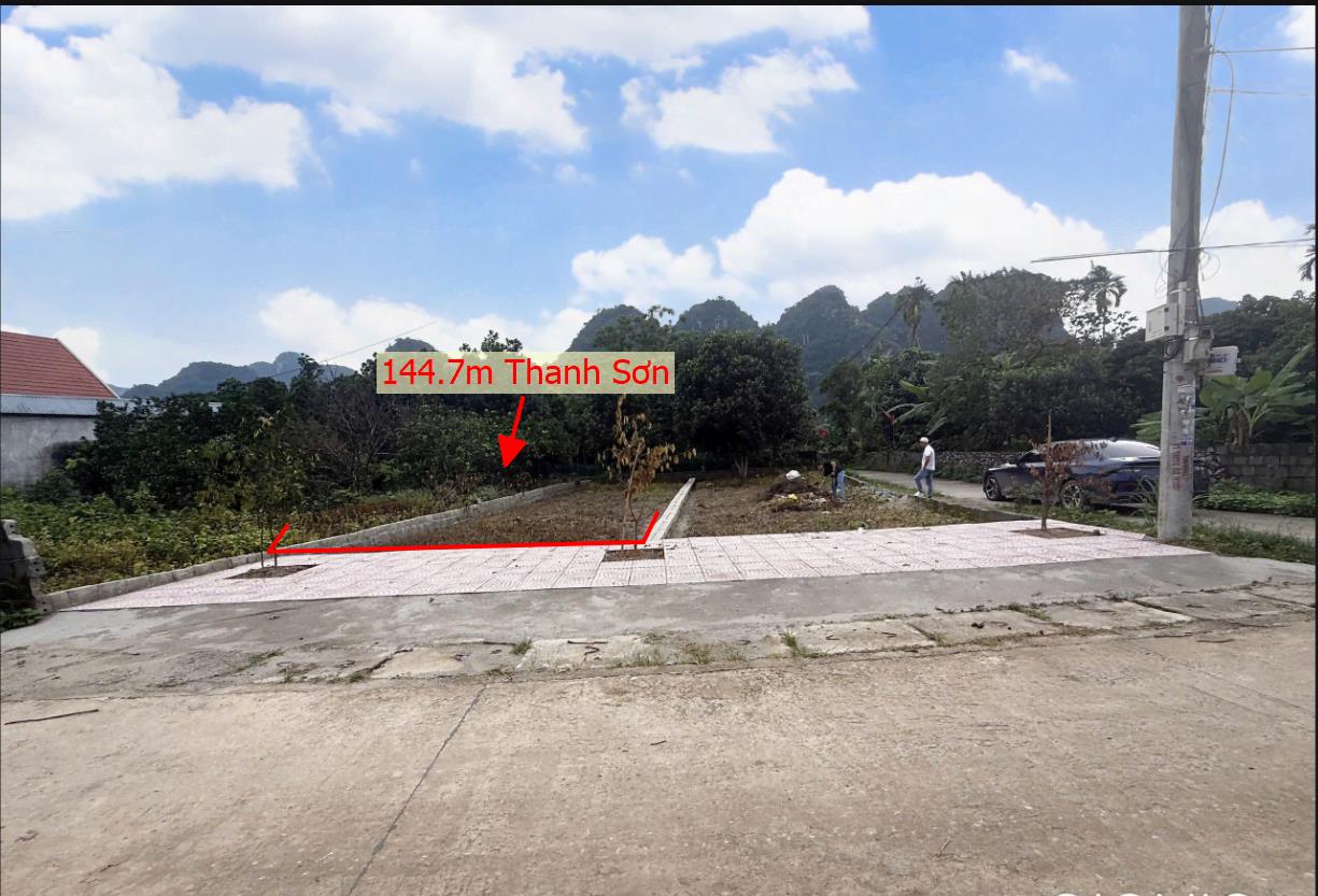 Hình ảnh Bán Lô Đất 144.7m Tại Thanh Sơn Lương Sơn Bám Đường Bê Tông Ô Tô Vào Tận Đất Dân Cư Đông Đúc Giá Đầu Tư