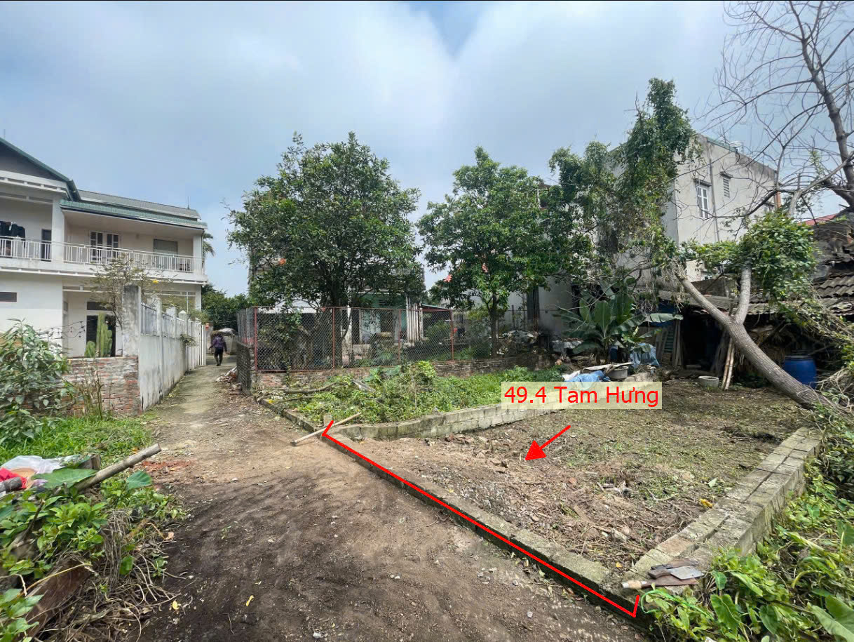 Hình ảnh Bán Thửa Đất 49.4m Tại Tam Hưng Thanh Oai Gần Trục Kinh Doanh Ngay Trung Tâm Hành Chính Xã 