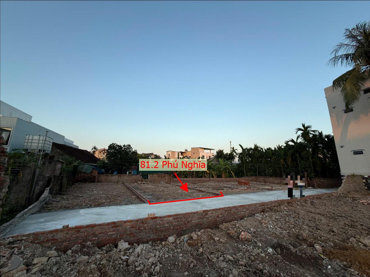 Hình ảnh Bán Đất Phân Lô Phú Nghĩa Sát Trục Chính Kinh Doanh Gần KCN Phú Nghĩa, QL6A Đang Mở Rộng