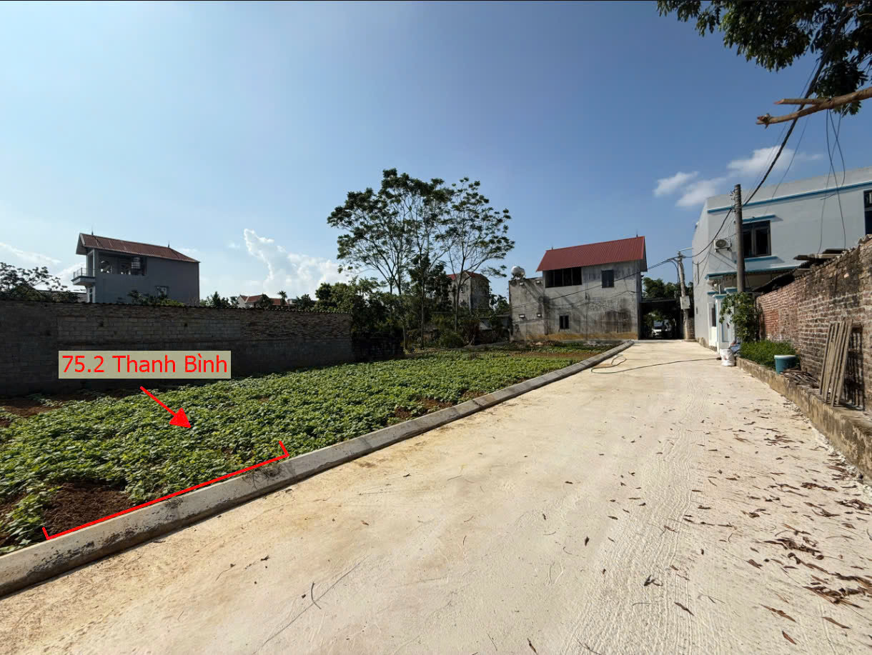 Hình ảnh Bán Đất Thanh Bình Sát Trục Kinh Doanh Gần QL6A Đang Mở Rộng | Đất Phân Lô Thanh Bình