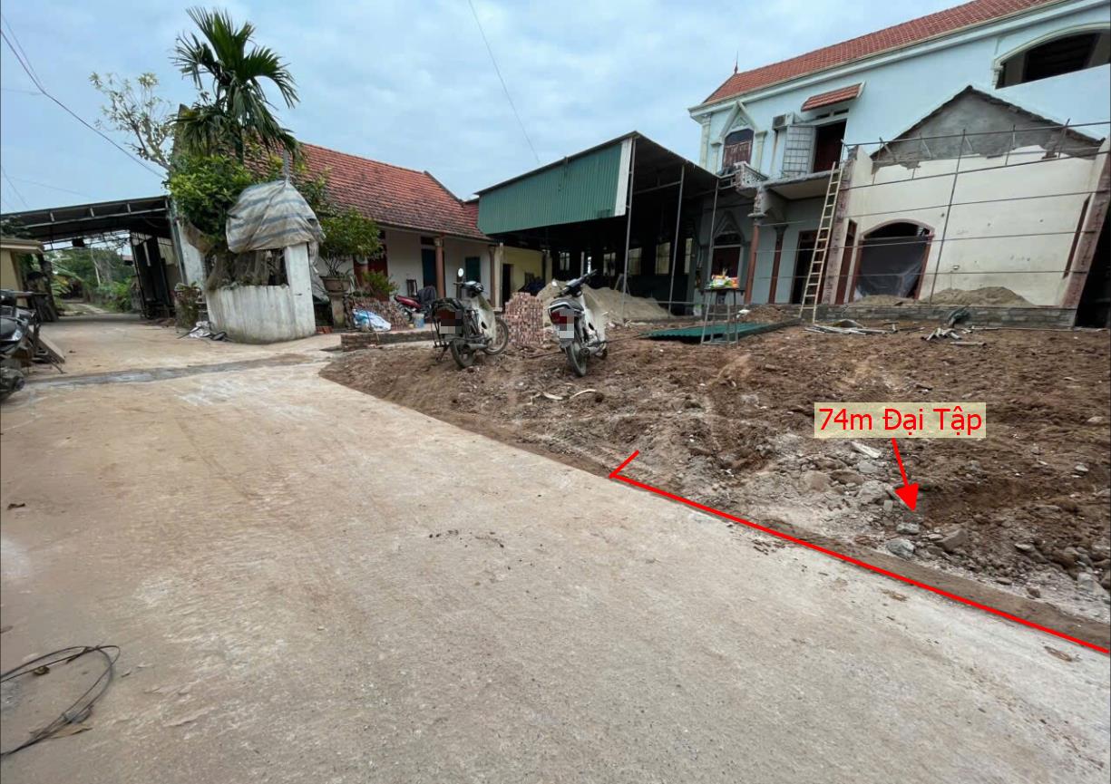 Hình ảnh Bán Lô Đất 74m Tại Khoái CHâu Bám Đường Bê Tông Ô Tô Vào Tận Đất Dân Cư Đông Đúc Thân Thiện Gần CHợ Trường Học Ủy Ban 