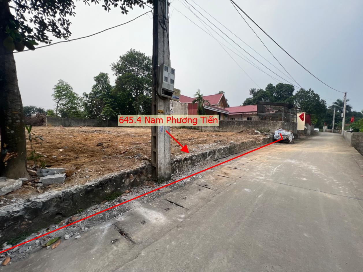 Hình ảnh Bất Động Sản Xuân Mai Bán Đất Khu Vực Nam Phương Tiến 2 Mặt Thoáng Ngay Sát Trường TH Nam Phương Tiến B Gần Hồ Văn Sơn 