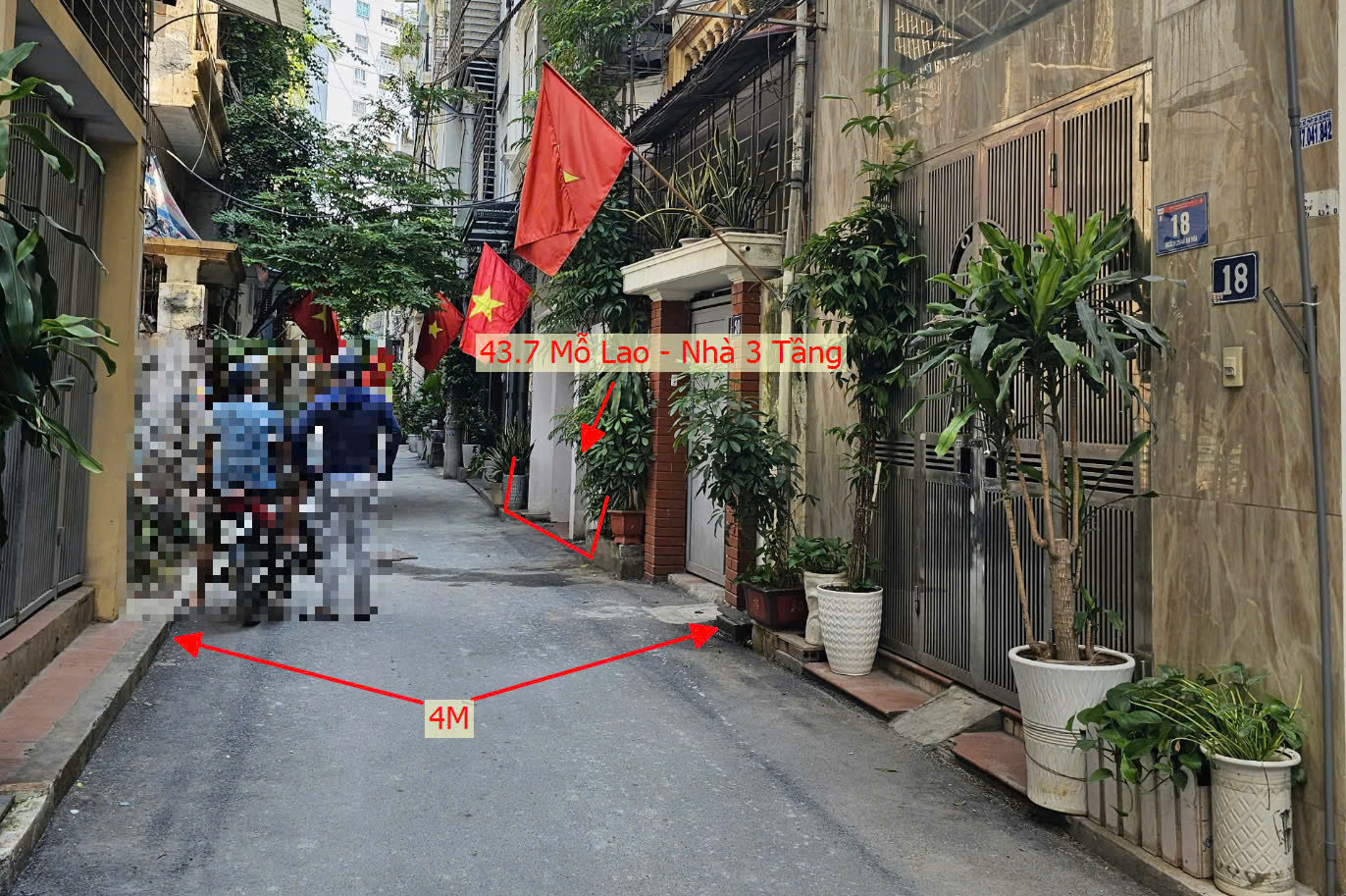 Hình ảnh Bán Nhà 3 Tầng Ô Tô Đỗ Cửa Sát Mặt Đường Kinh Doanh Tại Mỗ Lao Ngay Trung Tâm Quận Hà Đông    