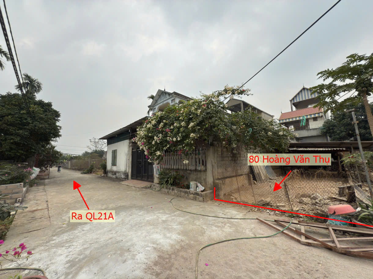 Hình ảnh Vài Trăm Triệu Sở Hữu Lô Đất Tái Định Cư Hoàng Văn Thụ Ngay Sát QL21A