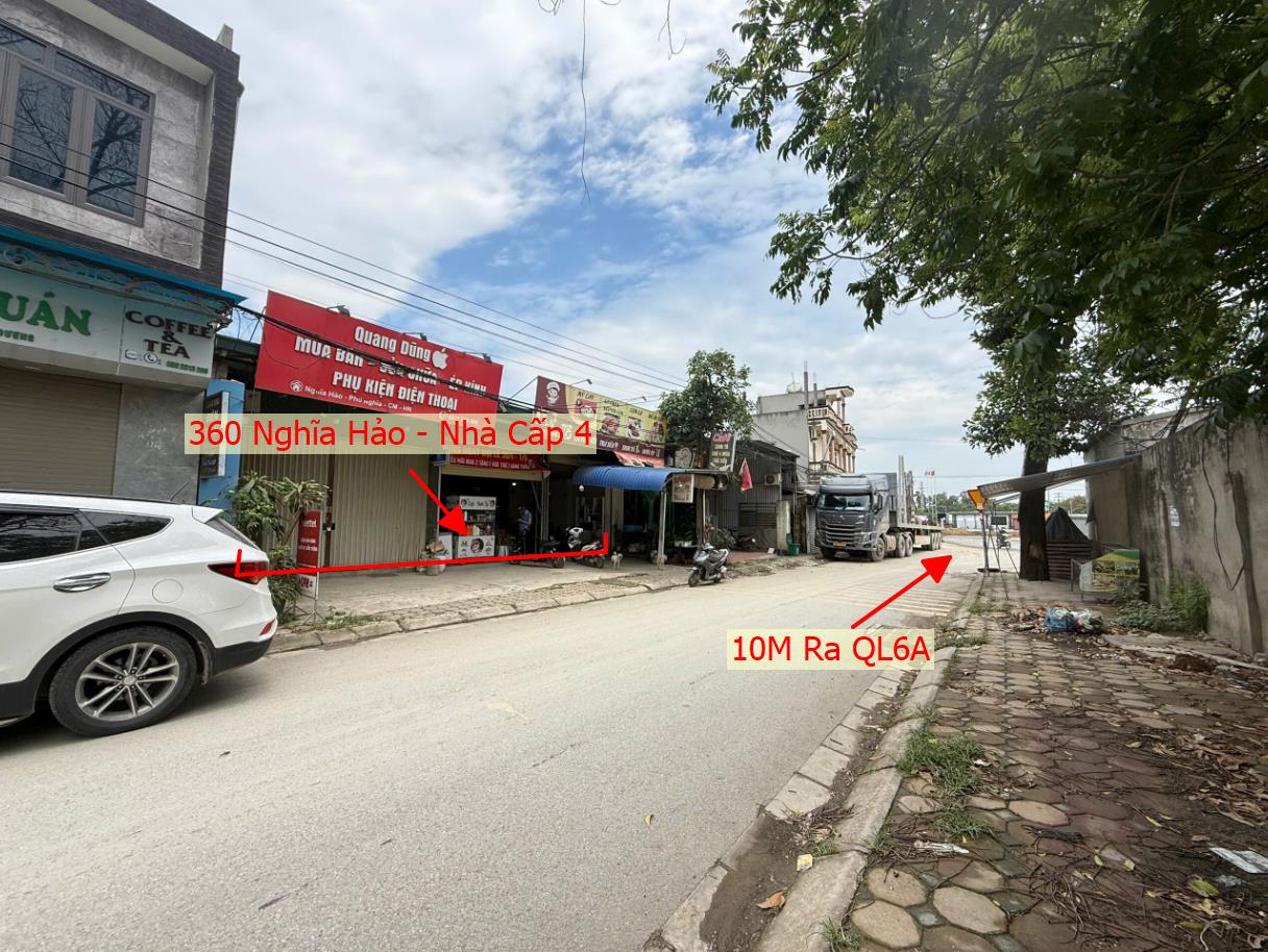 Hình ảnh Bất Động Sản Phú Nghĩa Bán Đất Sẵn Nhà Cấp 4 Khu Vực Xã Phú Nghĩa Trục Chính Kinh Doanh Gần QL6A Đang Triển Khai Mở Rộng