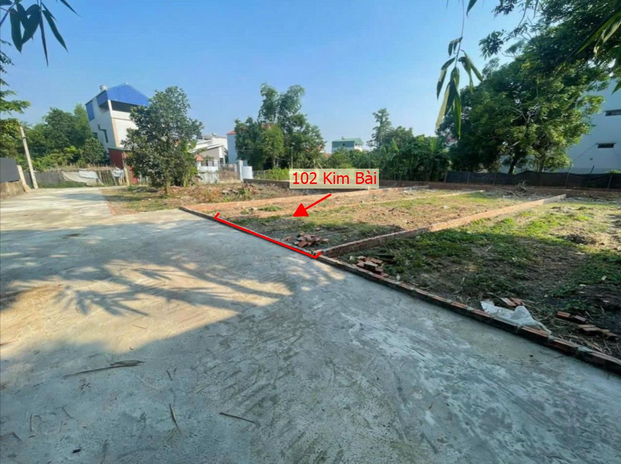 Hình ảnh Bán Đất Thị Trấn Kim Bài Ô Tô Vào Tận Đất Gần Trục Kinh Doanh Liên Xã 