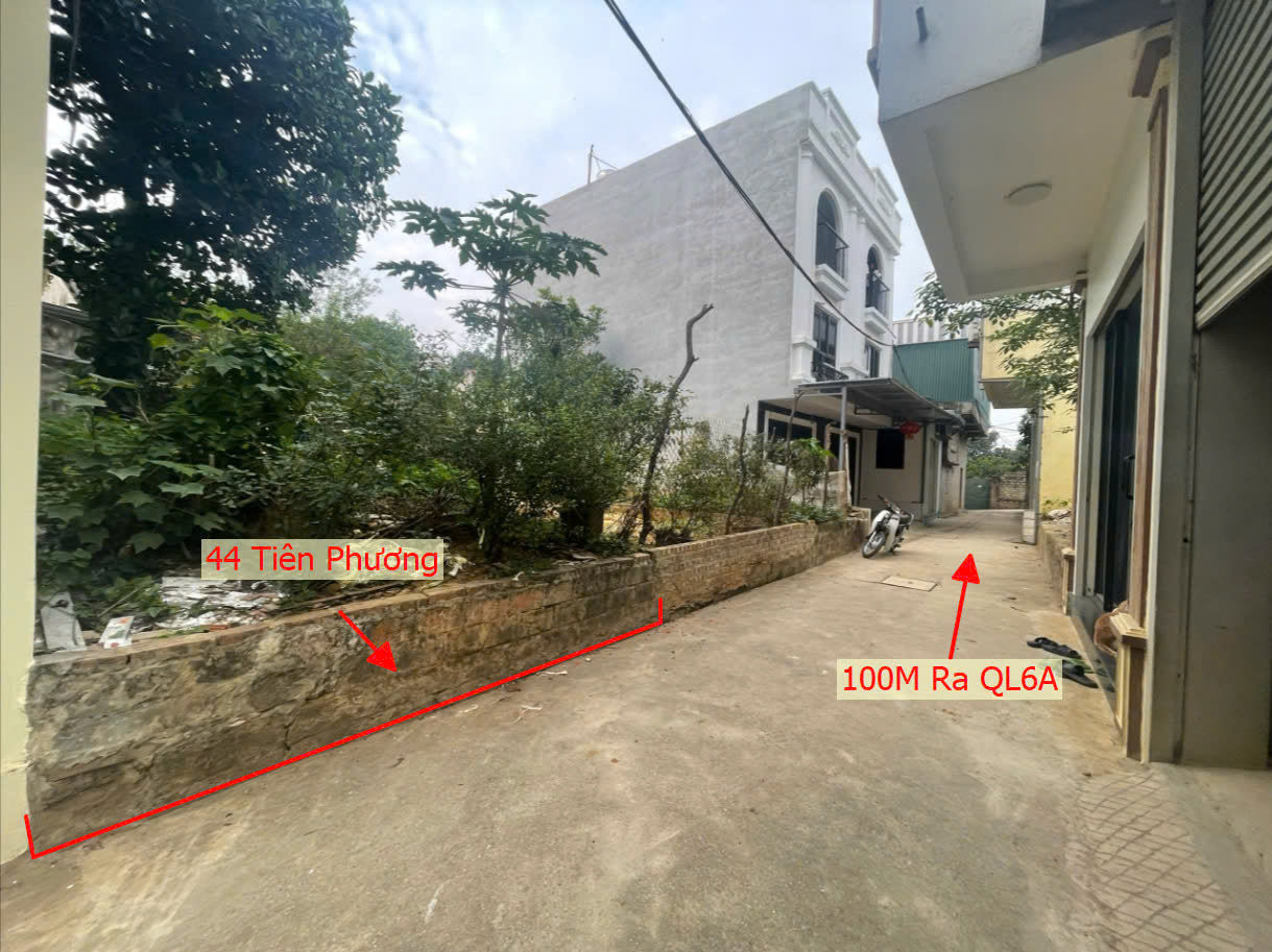 Hình ảnh Bán Thửa Đất 44m Tại Tiên Phương Gần Đường QL6A Đang Triển Khai Mở Rộng Giá Chỉ Hơn 2 Tỷ