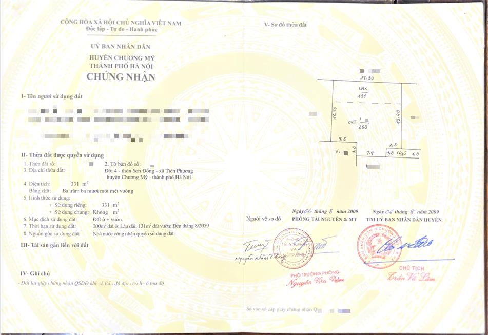 Hình ảnh Bán Thửa Đất 331m Tại Tiên Phương Sát Trục Chính Kinh Doanh Gần QL6A Đang Triển Khai Mở Rộng