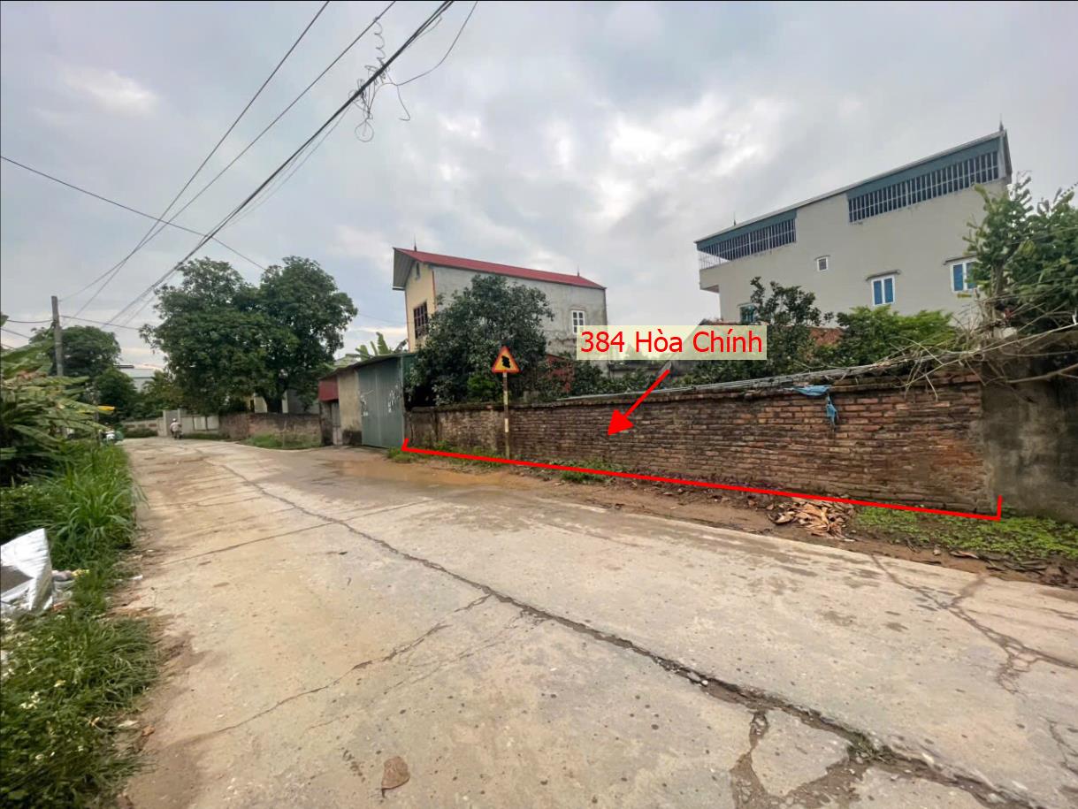 Hình ảnh Bất Động Sản Hòa Phú Bán Đất Khu Vực Hòa Chính Lô Góc 2 Mặt Tiền Mặt Trục Chính Kinh Doanh Liên Xã 