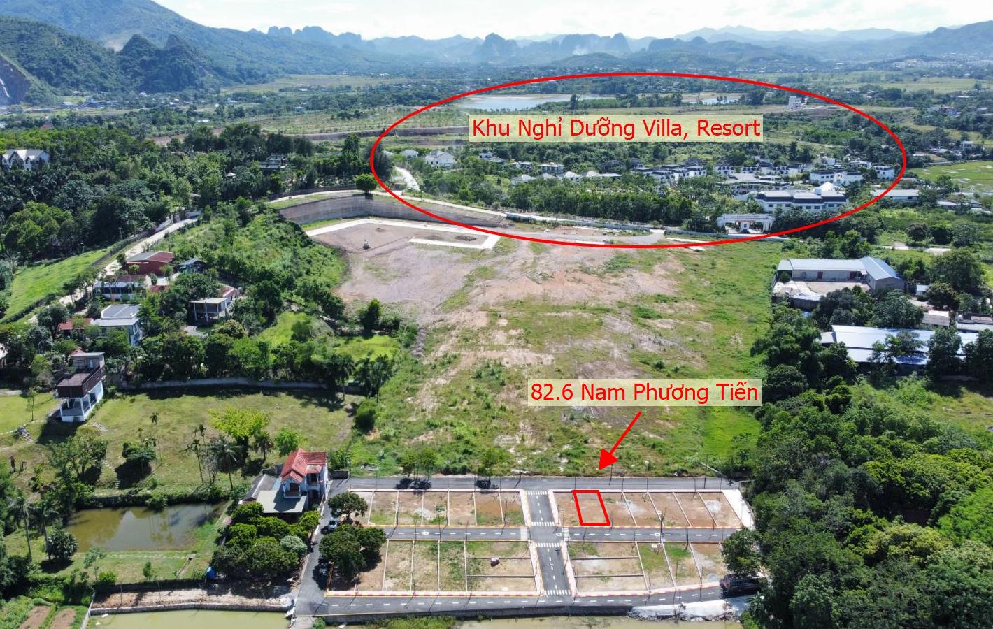 Hình ảnh Bất Động Sản Xuân Mai Bán Đất Phân Lô Khu Vực Nam Phương Tiến Sát Hồ Miễu Thoáng Mát Cạnh Khu Nghỉ Dưỡng La Saveur Hòa Bình