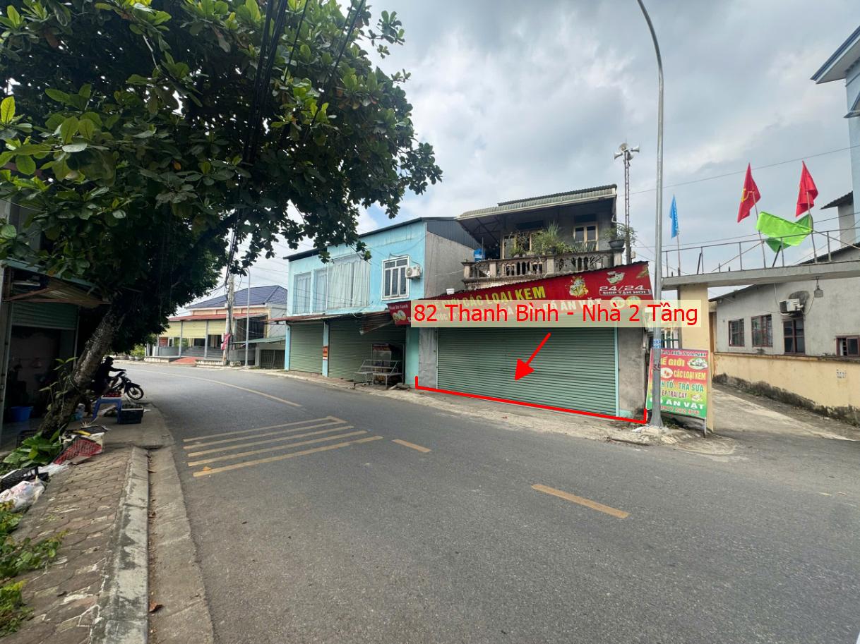 Hình ảnh Bán Đất Sẵn Nhà 2 Tầng 82m Tại Thanh Bình Mặt Trục Chính Kinh Doanh Liên Xã Gần QL6A Đang Mở Rộng