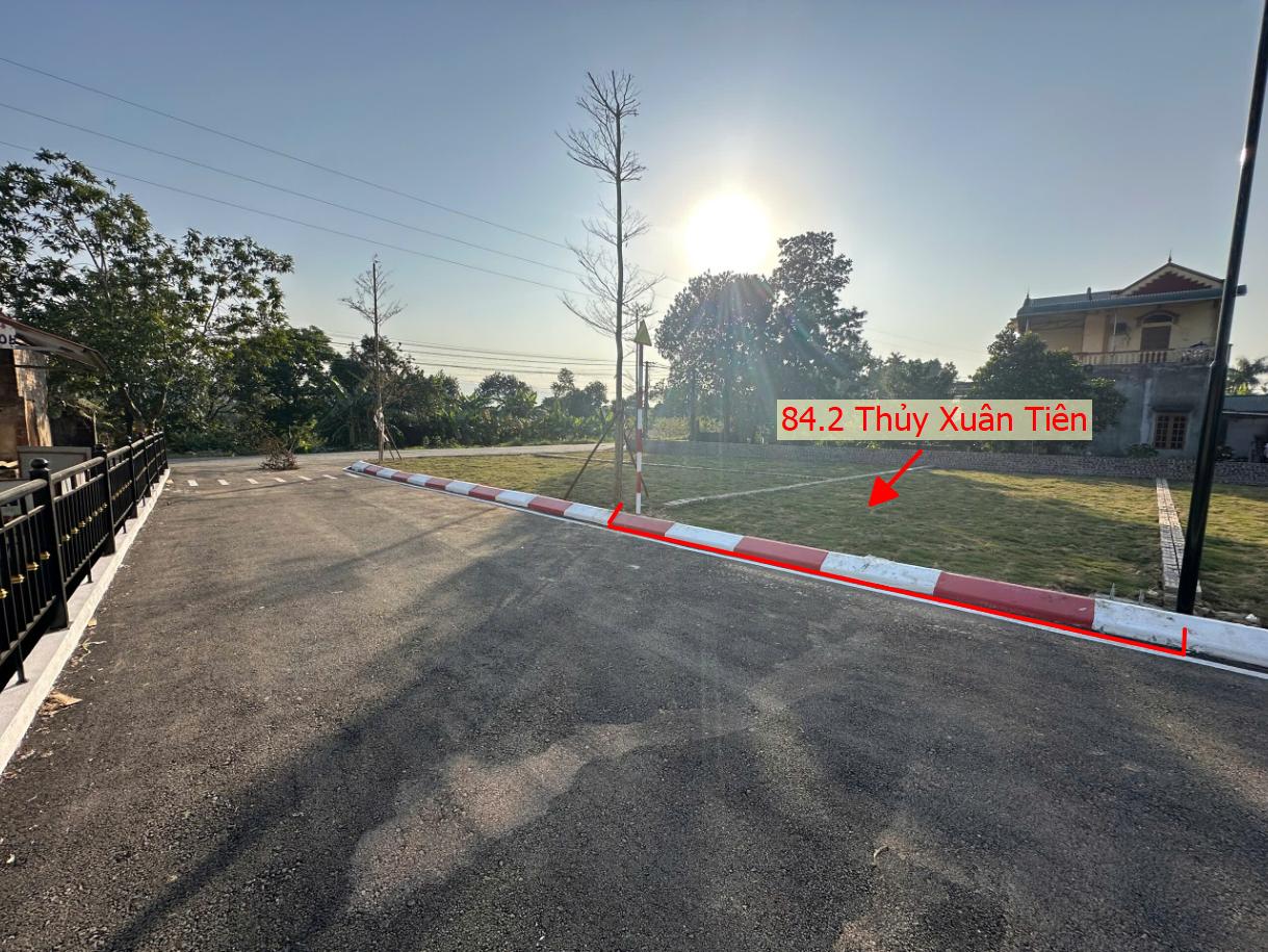 Hình ảnh Bán Thửa Đất Full Thổ Cư 84.2n Tại Thủy Xuân Tiên Ô Tô Đỗ Tận Đất Sát Trục Kinh Doanh Liên Xã 
