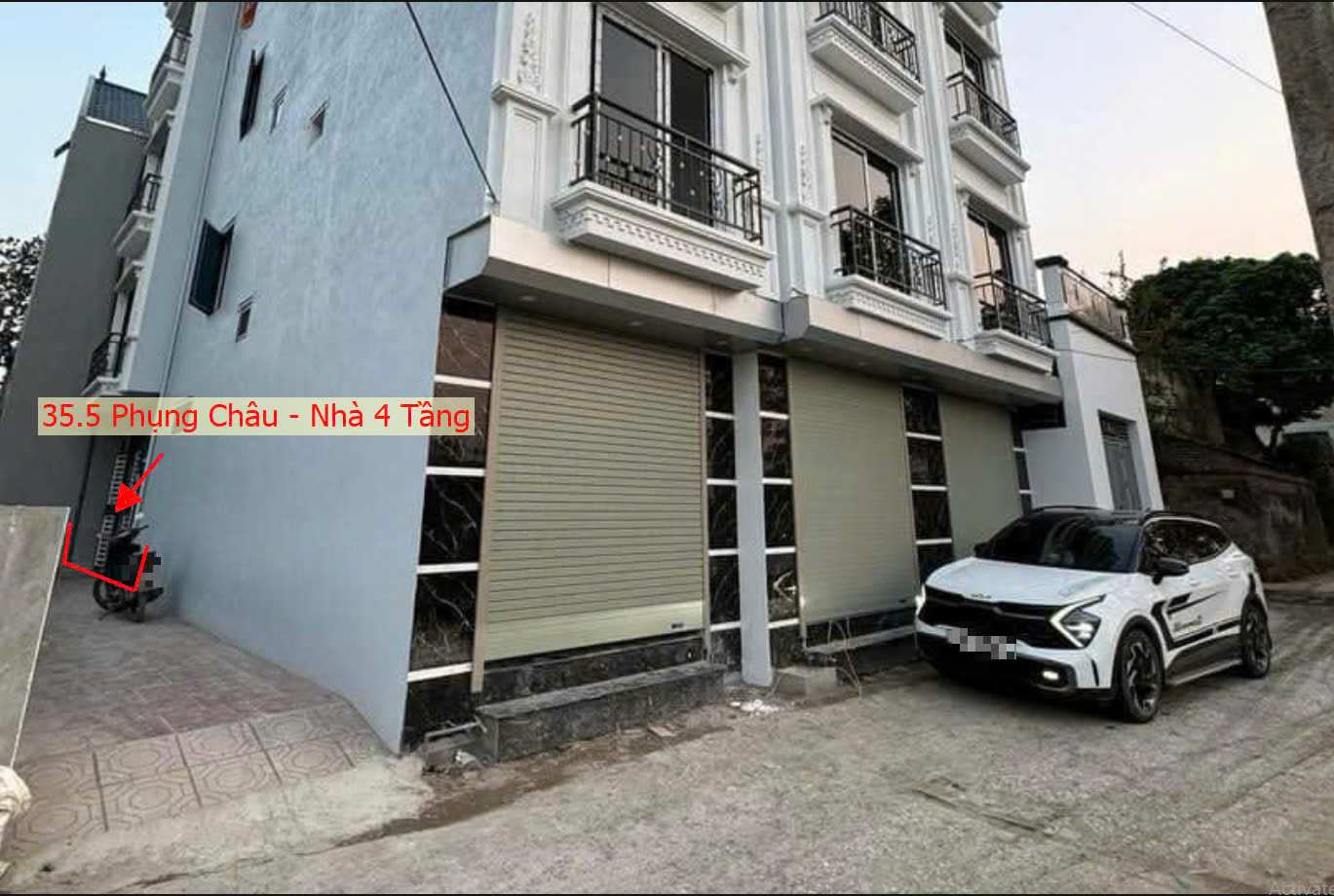 Hình ảnh Bán Nhà 4 Tầng Sát Trục Kinh Doanh Liên Huyện Tại Phụng Châu Chương Mỹ Giá Chỉ Vài Tỷ 